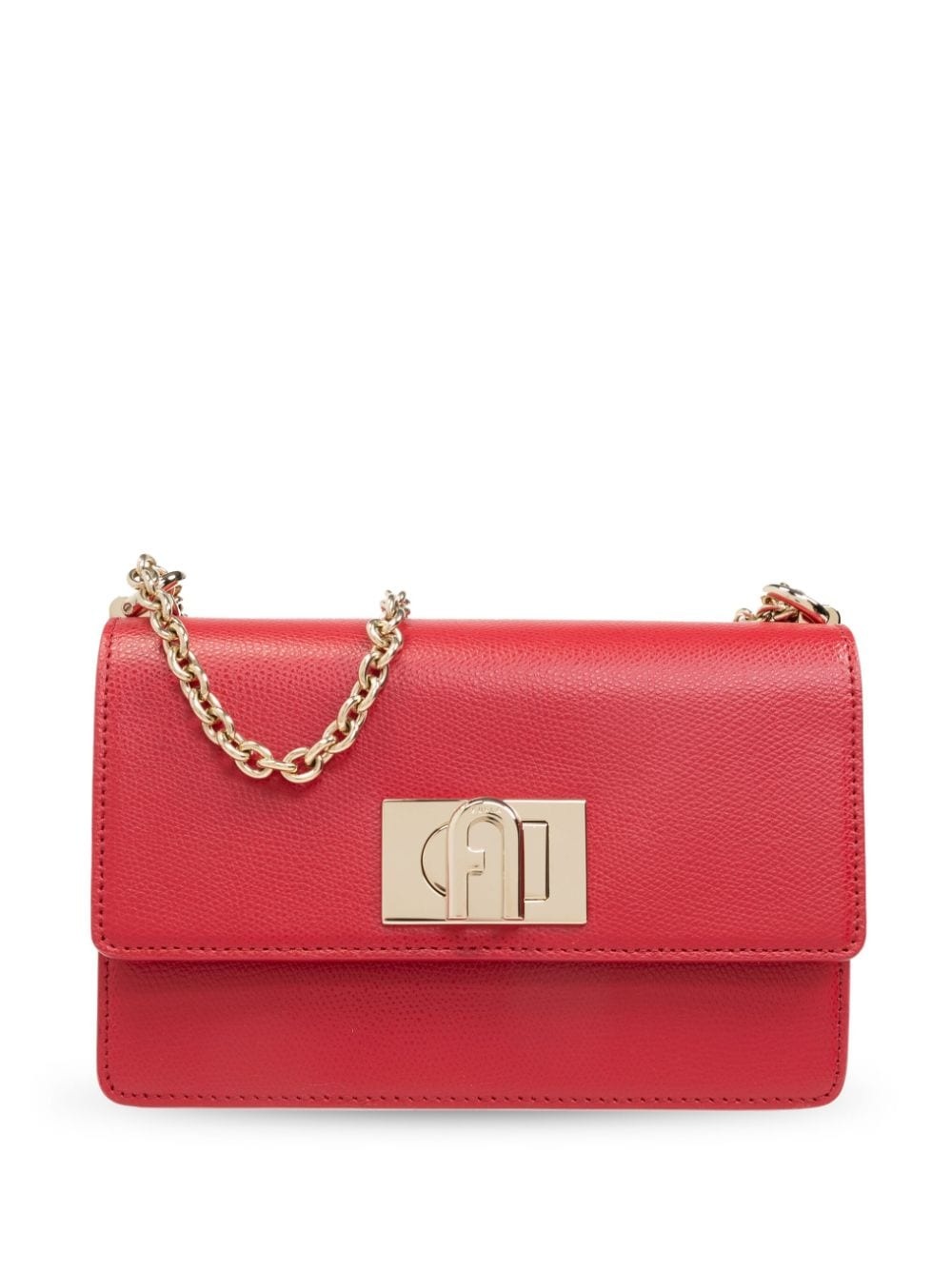 mini Ballerina leather crossbody bag - 1