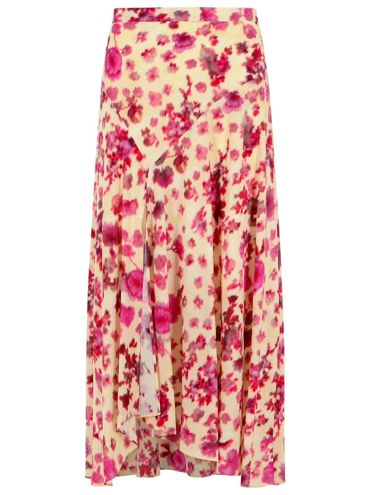 Isabel Marant 'Sakura' Pink Stretch Silk Skirt Women - 1