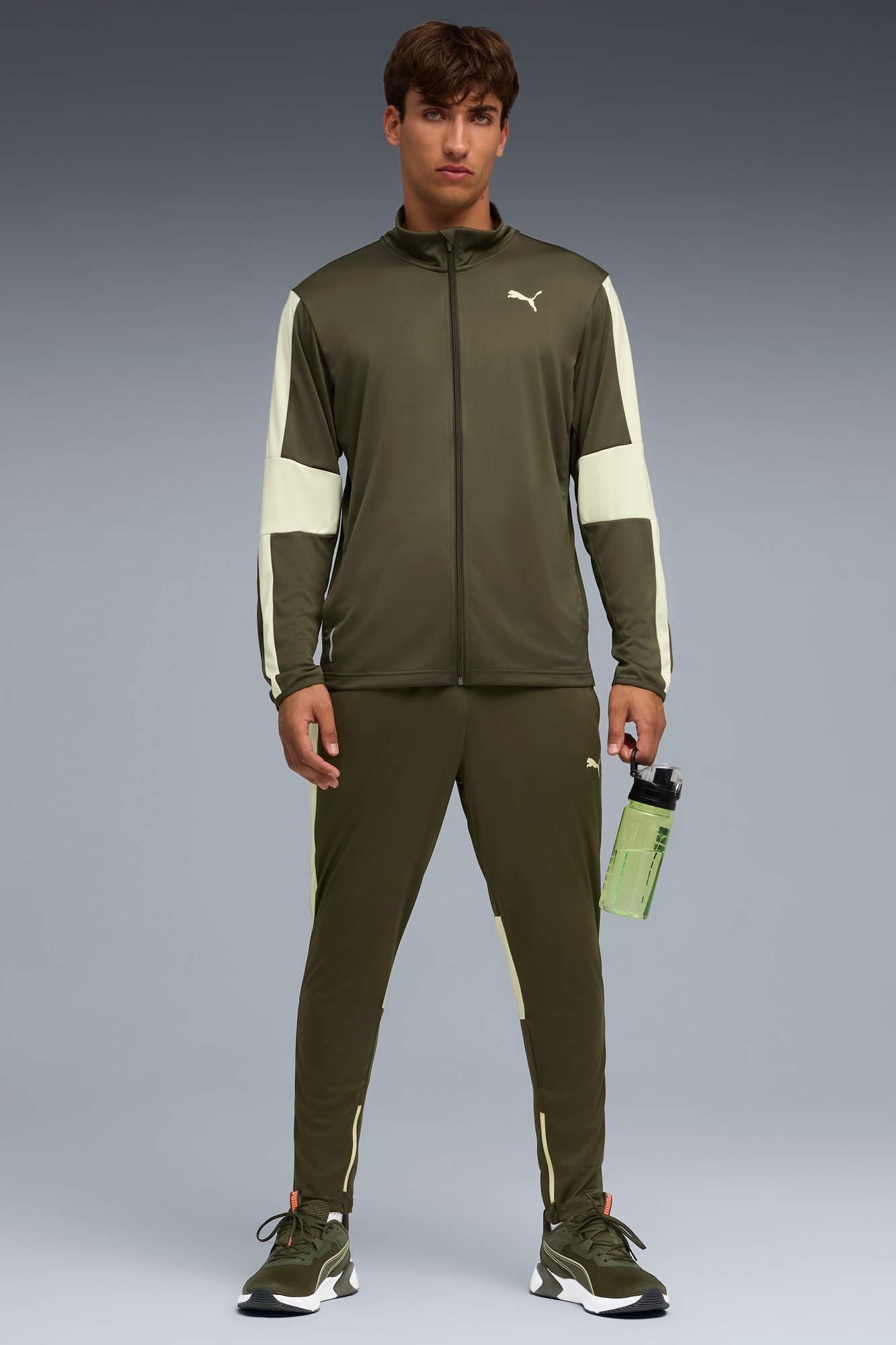 TRAIN FAVORITE Men's Zip-Up Training Jacket - 5