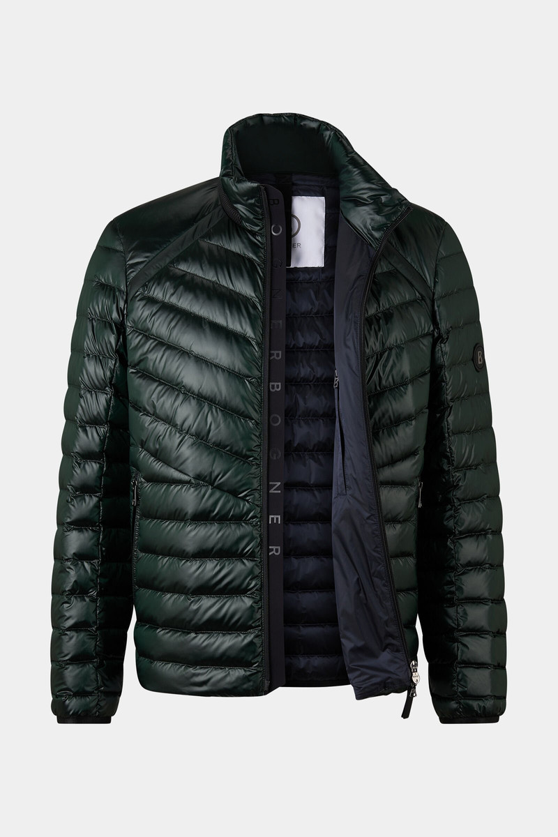 Liman quilted jacket in Dark green 8