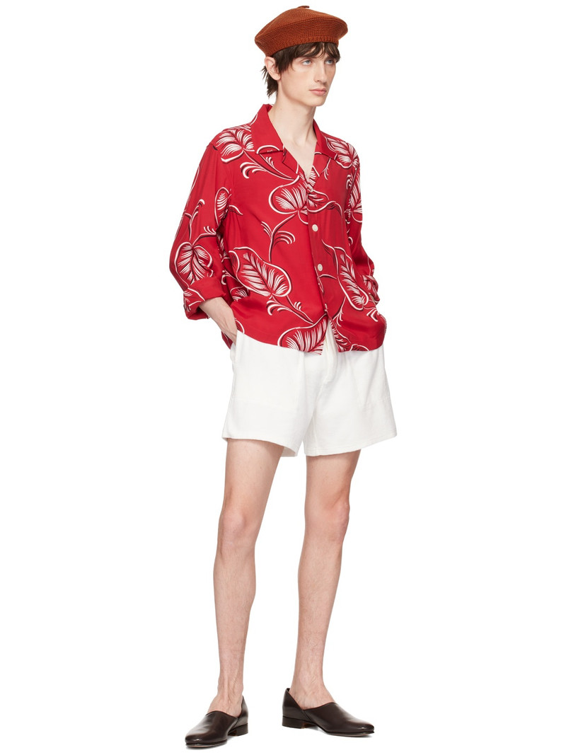 BODE Red Creeping Begonia Shirt outlook