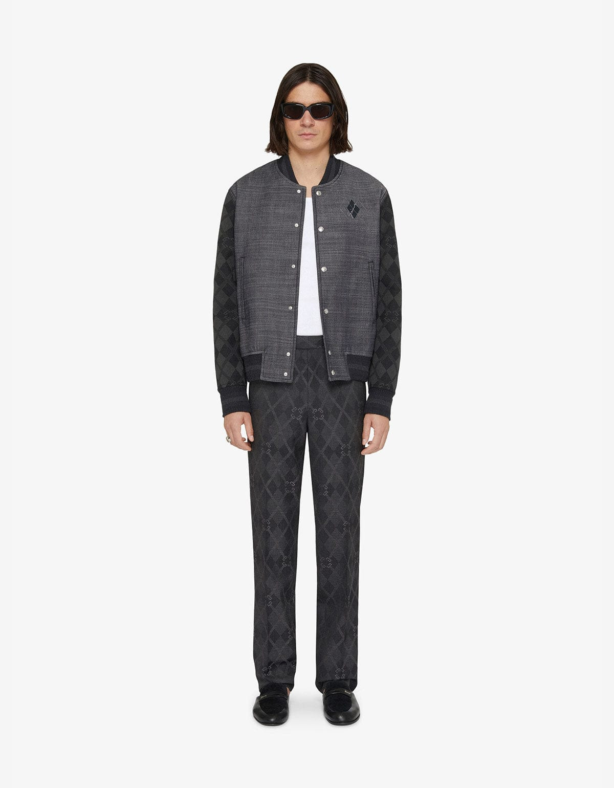 Givenchy Blue Monogram 72 Varsity Jacket - 2