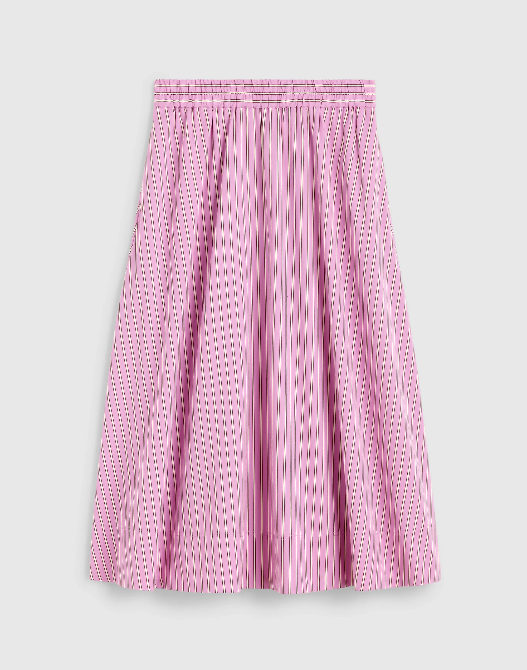 Midi Circle Skirt in Poplin - 1
