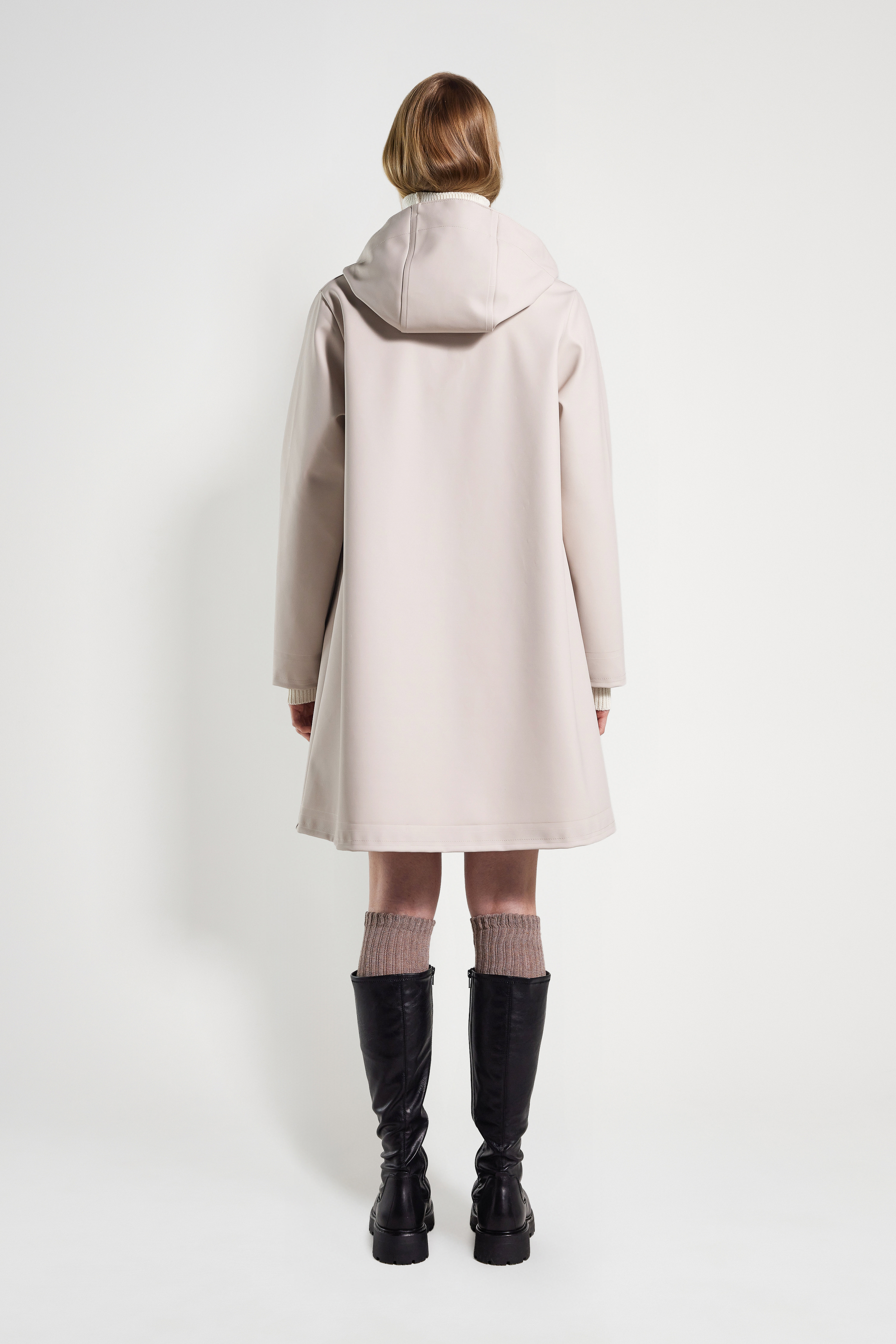 Women's Raincoat Light Sand - 4