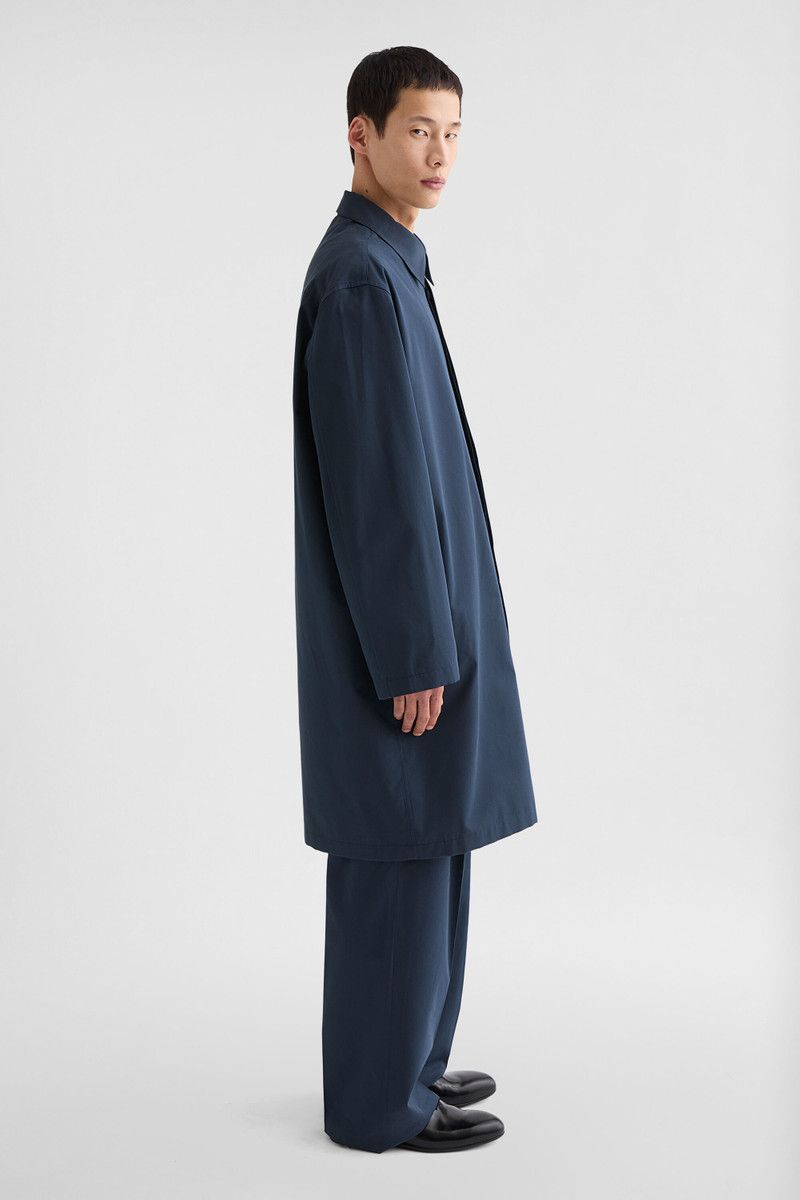 Cotton Blend Poplin Coat 3