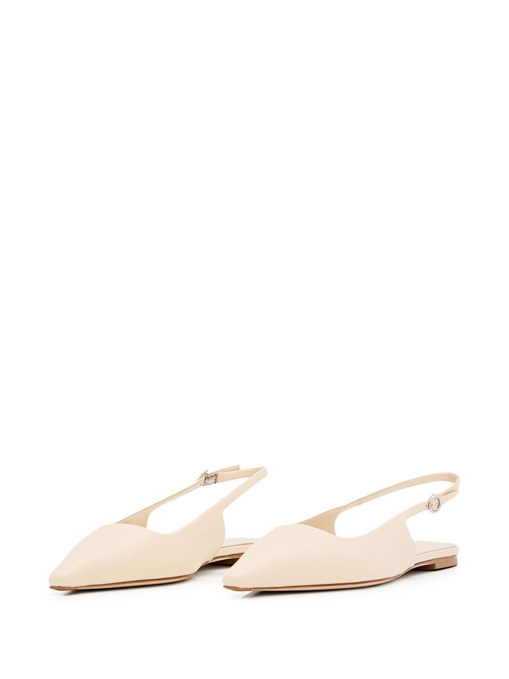 leather ballerina shoes - 2