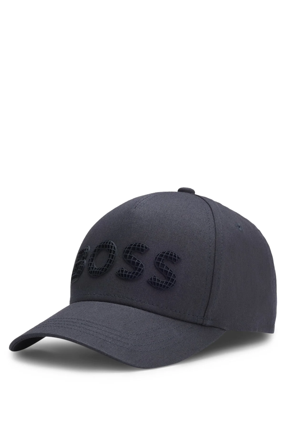 STRUCTURED-LOGO CAP IN COTTON TWILL - 1