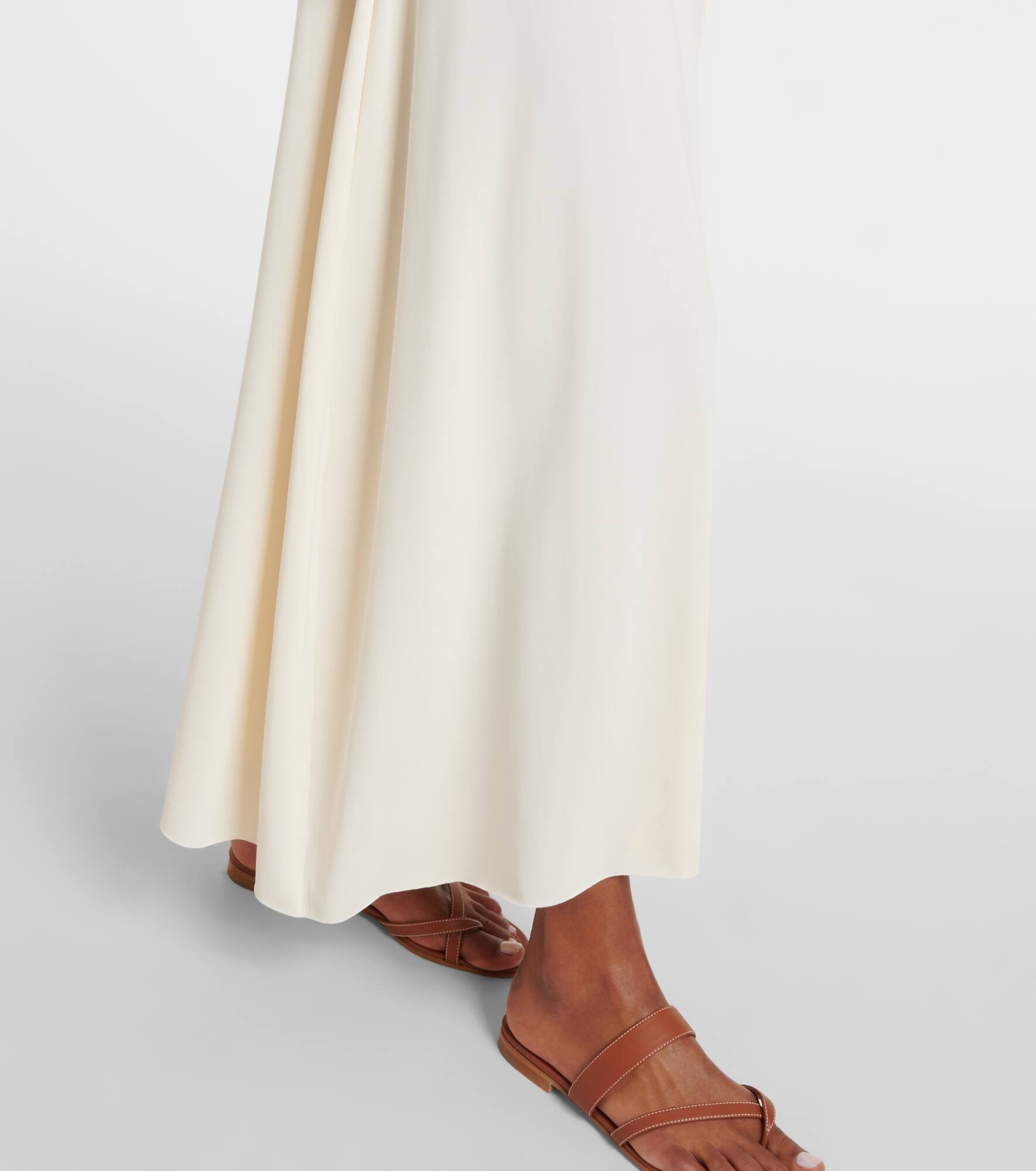 Oda strapless crêpe jersey maxi dress - 5