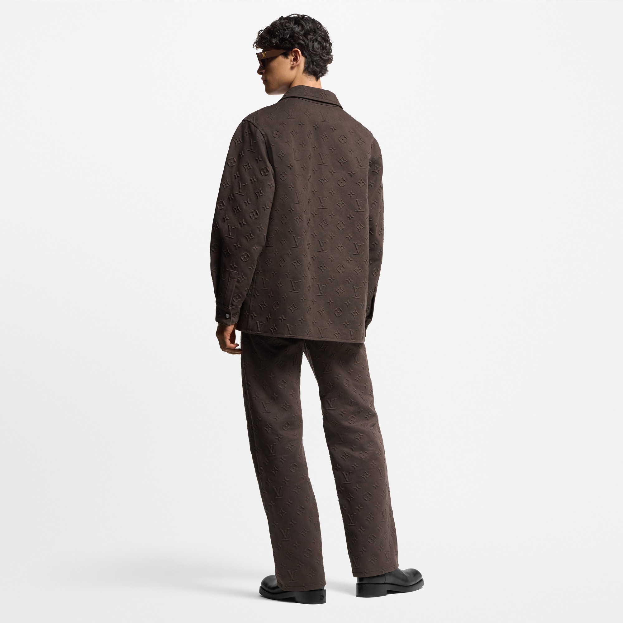 Monogram Embossed Skate Pants - 2