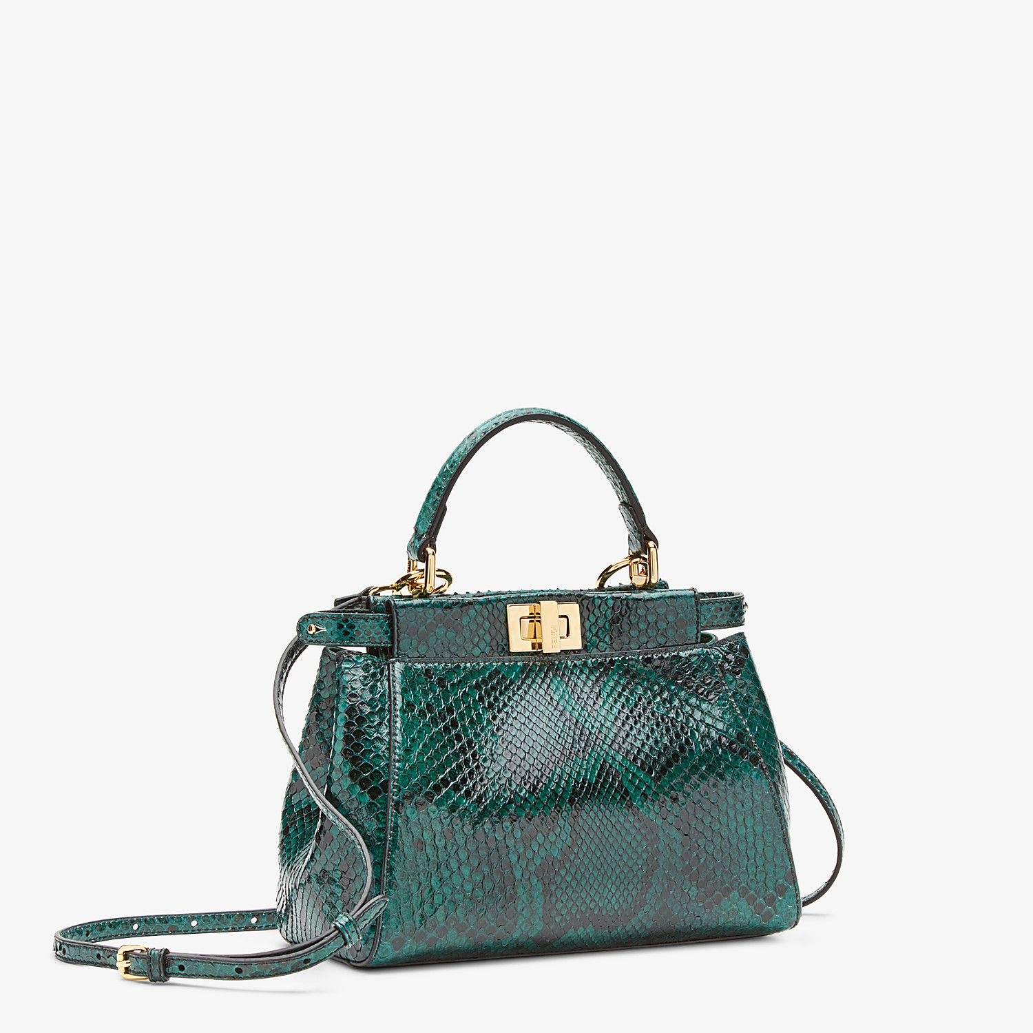 Green python bag - 2