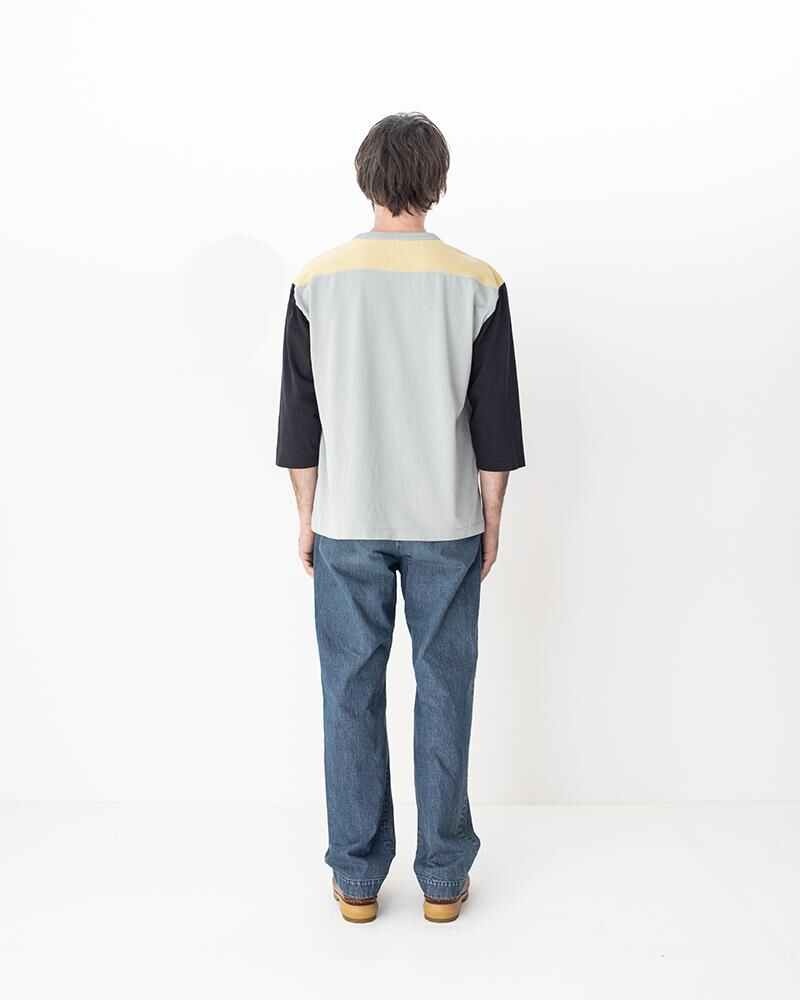 AMPLUS TEE 3/4 PEERLESS LT.BLUE - 3
