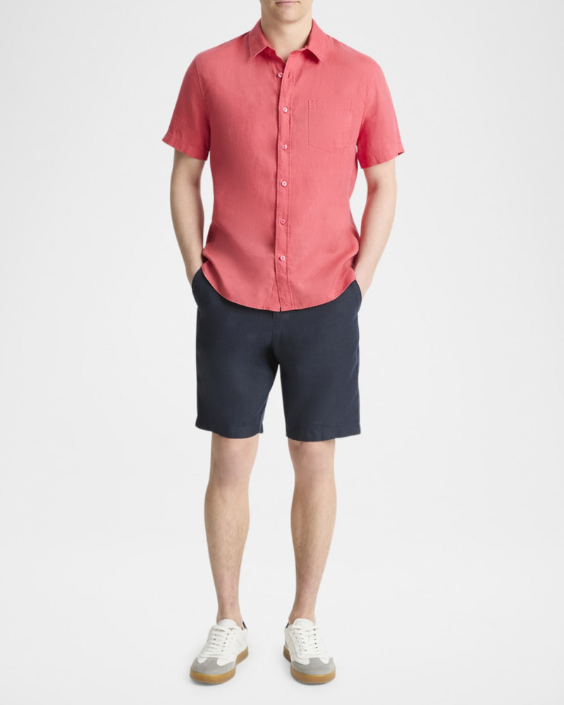 Vince Men's Linen Sport Shirt outlook