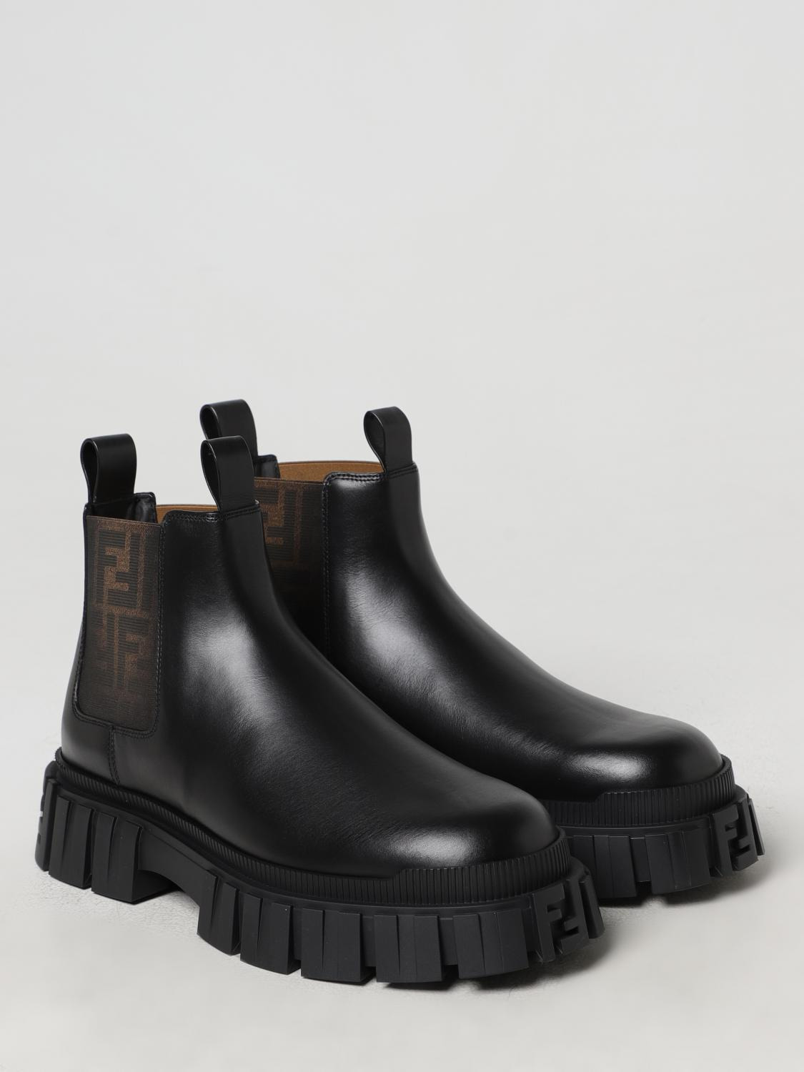 Fendi Boots Men Black - 2