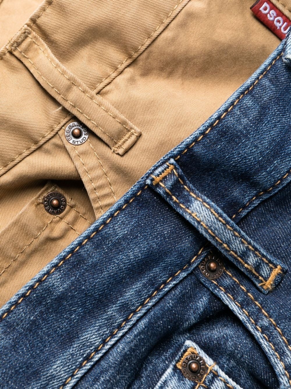 Twin Pack layered loose jeans - 6