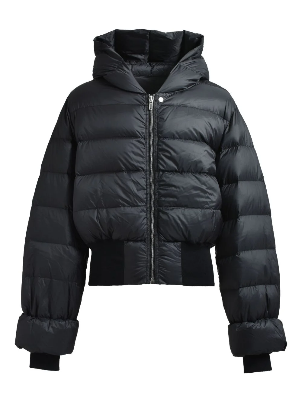 hooded puffer jacket - 1