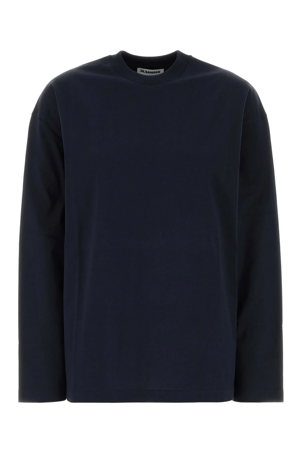 Midnight blue cotton t-shirt - 1