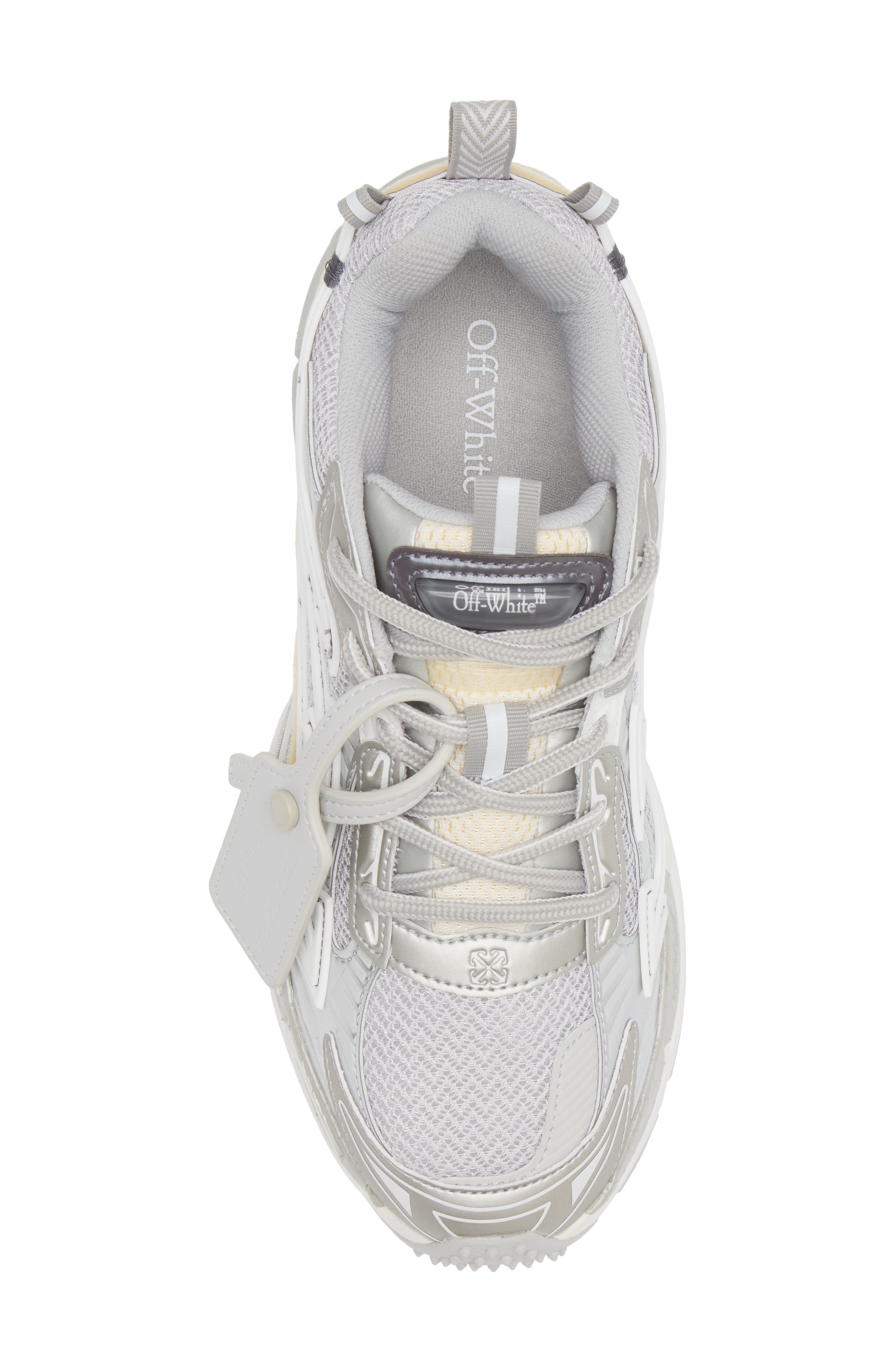 Off-White Out Walking Be Right Back Sneaker in Grey-Silver at Nordstrom - 5