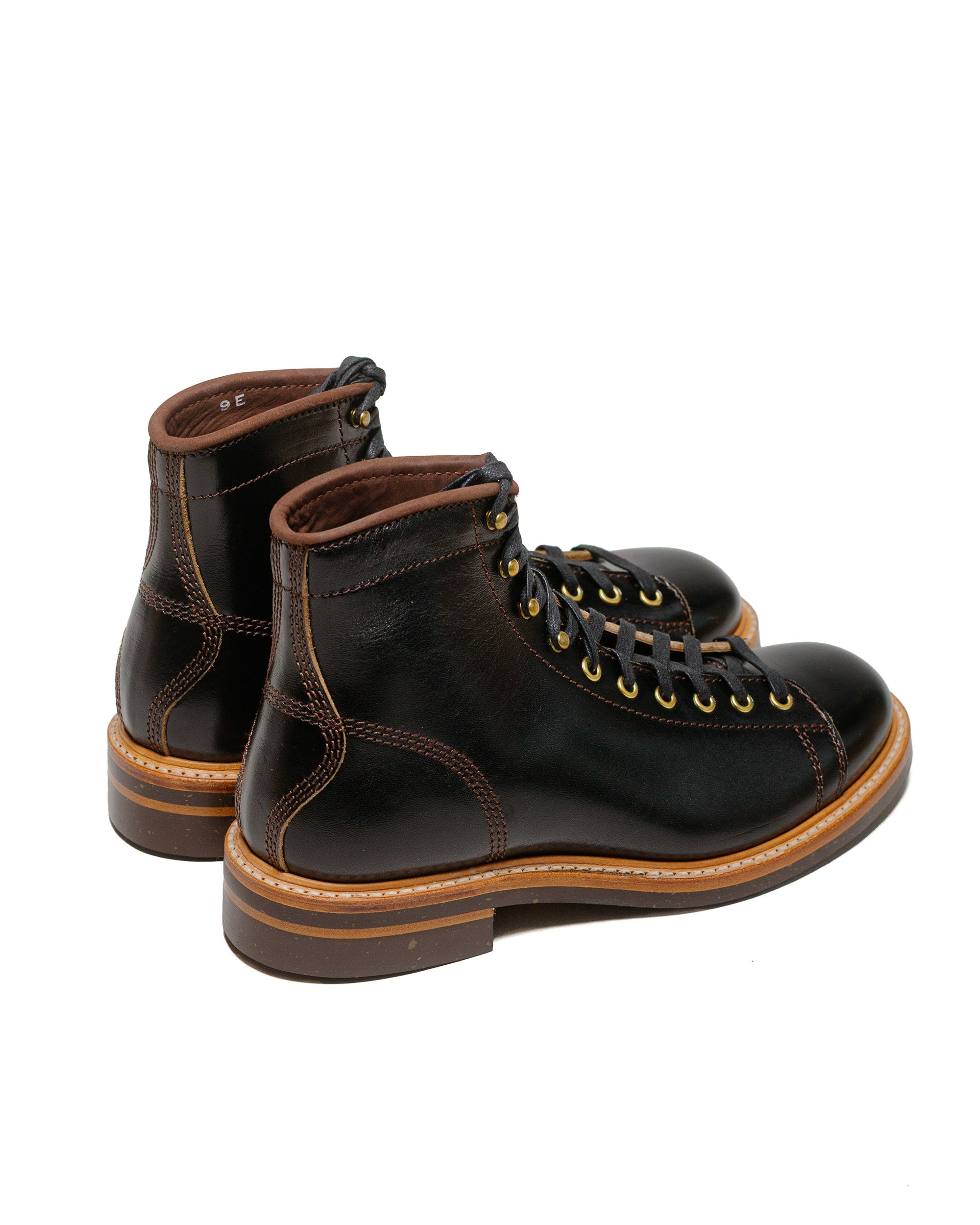 Monkey Boots Shinki Hikaku Horsebutt Black - 3