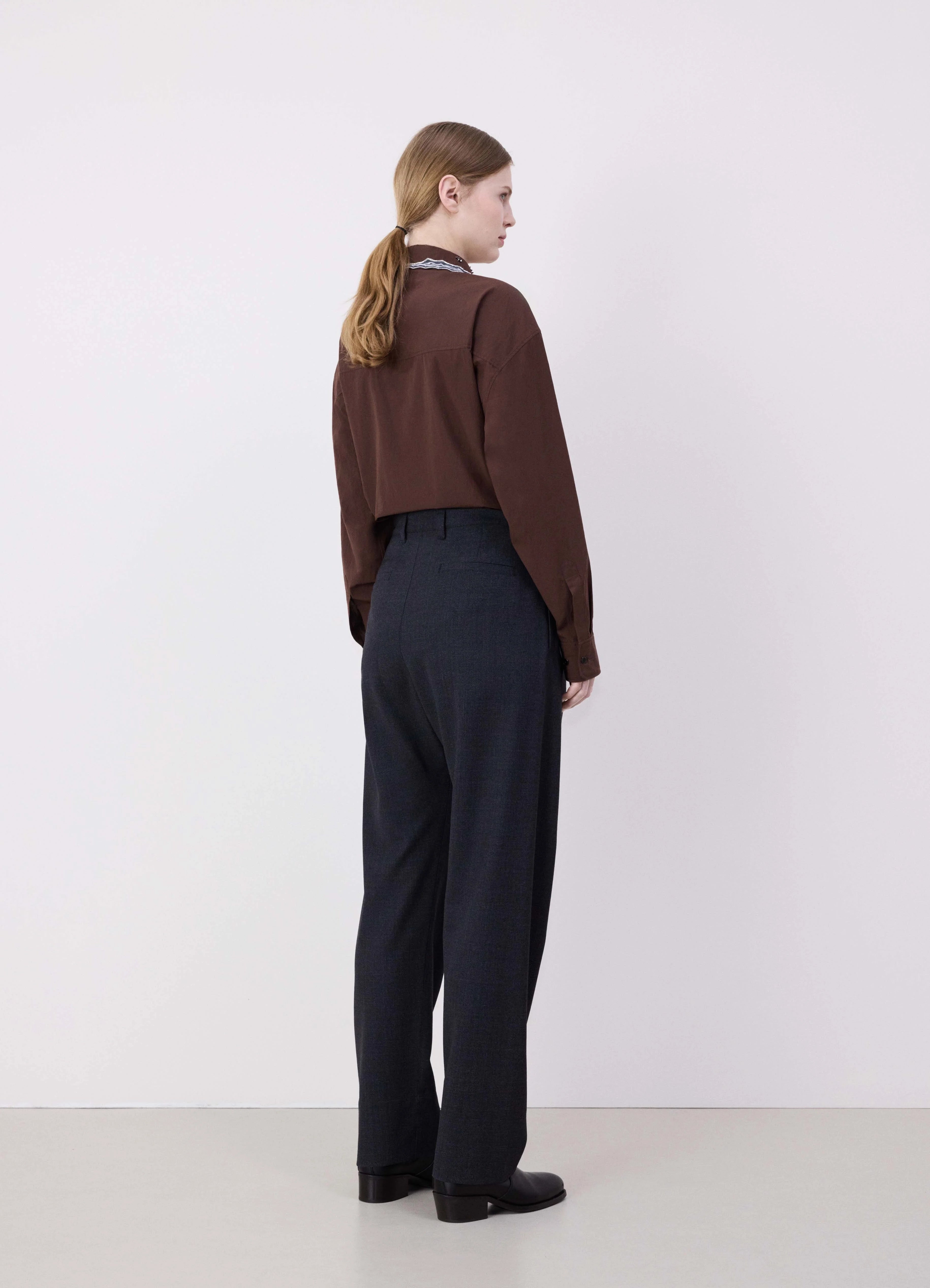 PLEATED TAILORED PANTS - 2