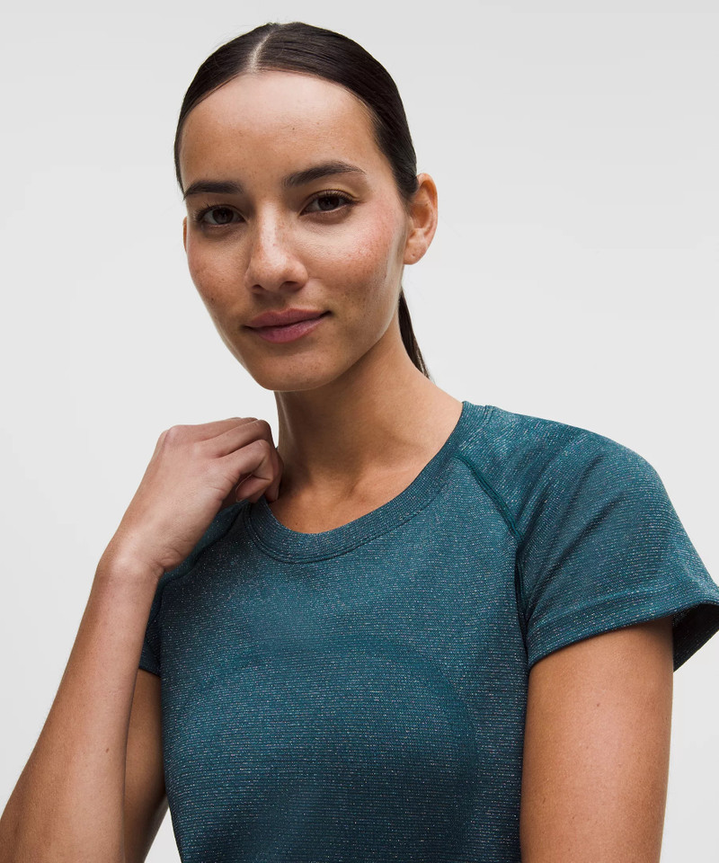 Swiftly Tech Short-Sleeve Shirt 2.0 Waist Length *Sparkle 4