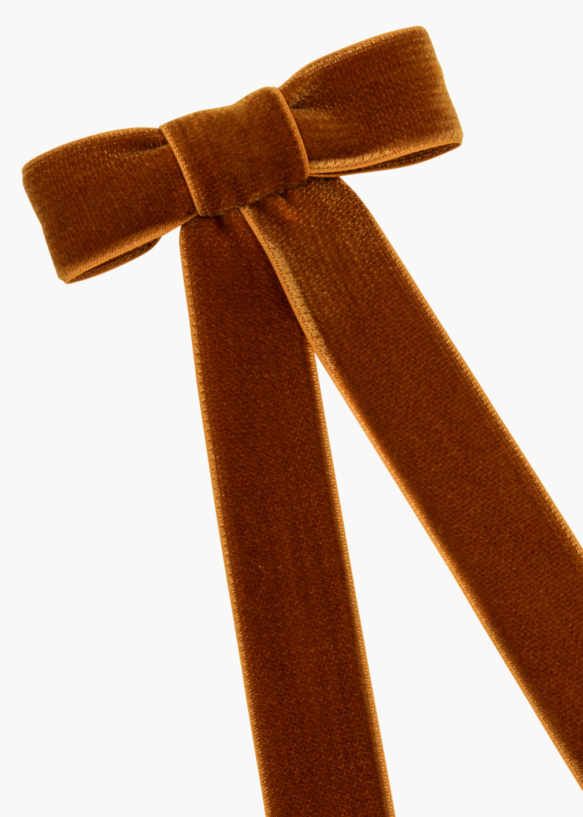 Velvet Bow Barrette - 5