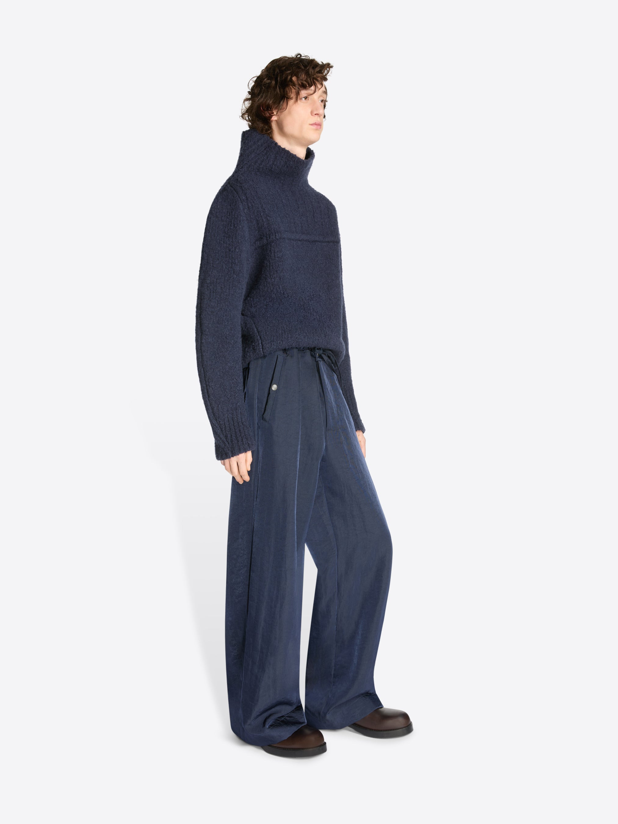 LOOSE NYLON PANTS - 3