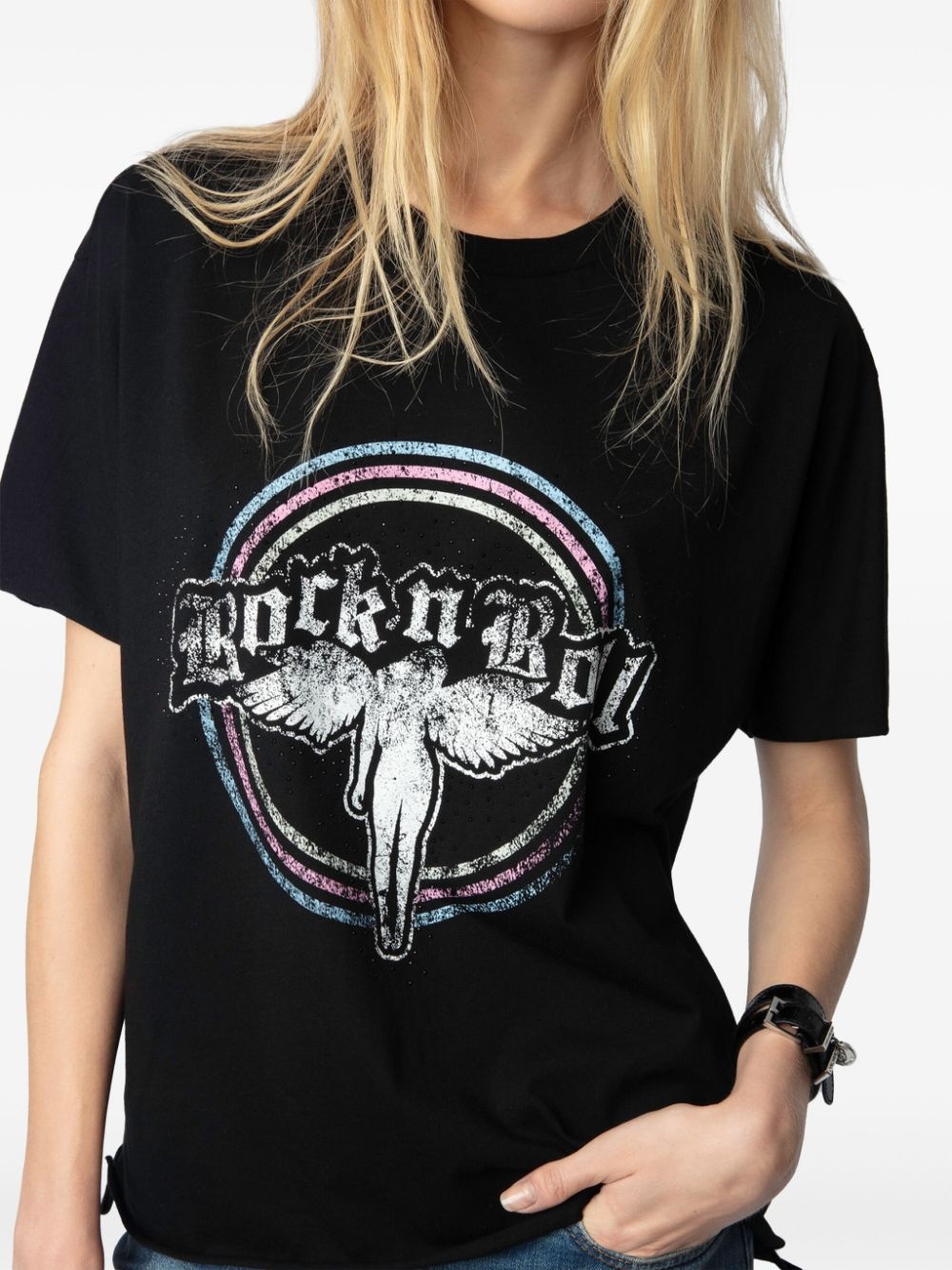 Tommer Strass T-shirt - 6