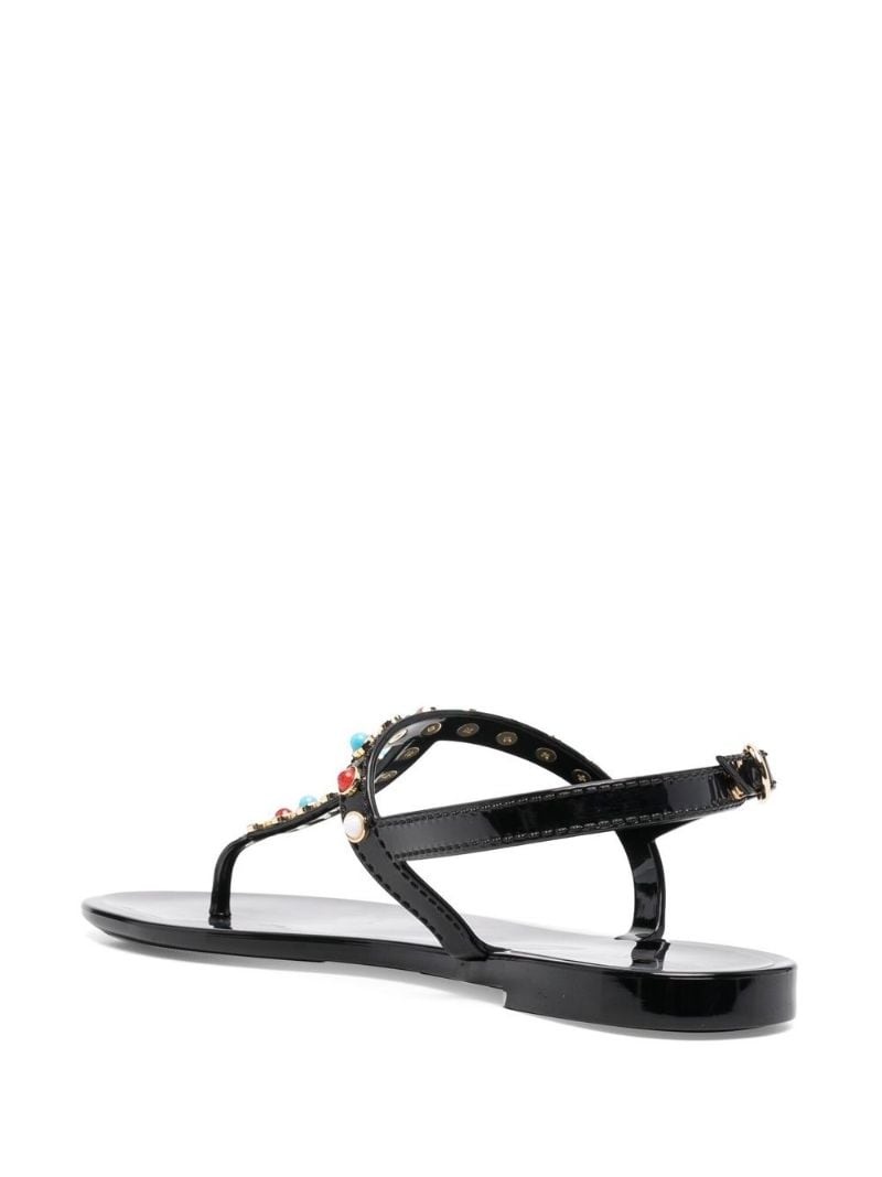 embellished slingback sandals - 3