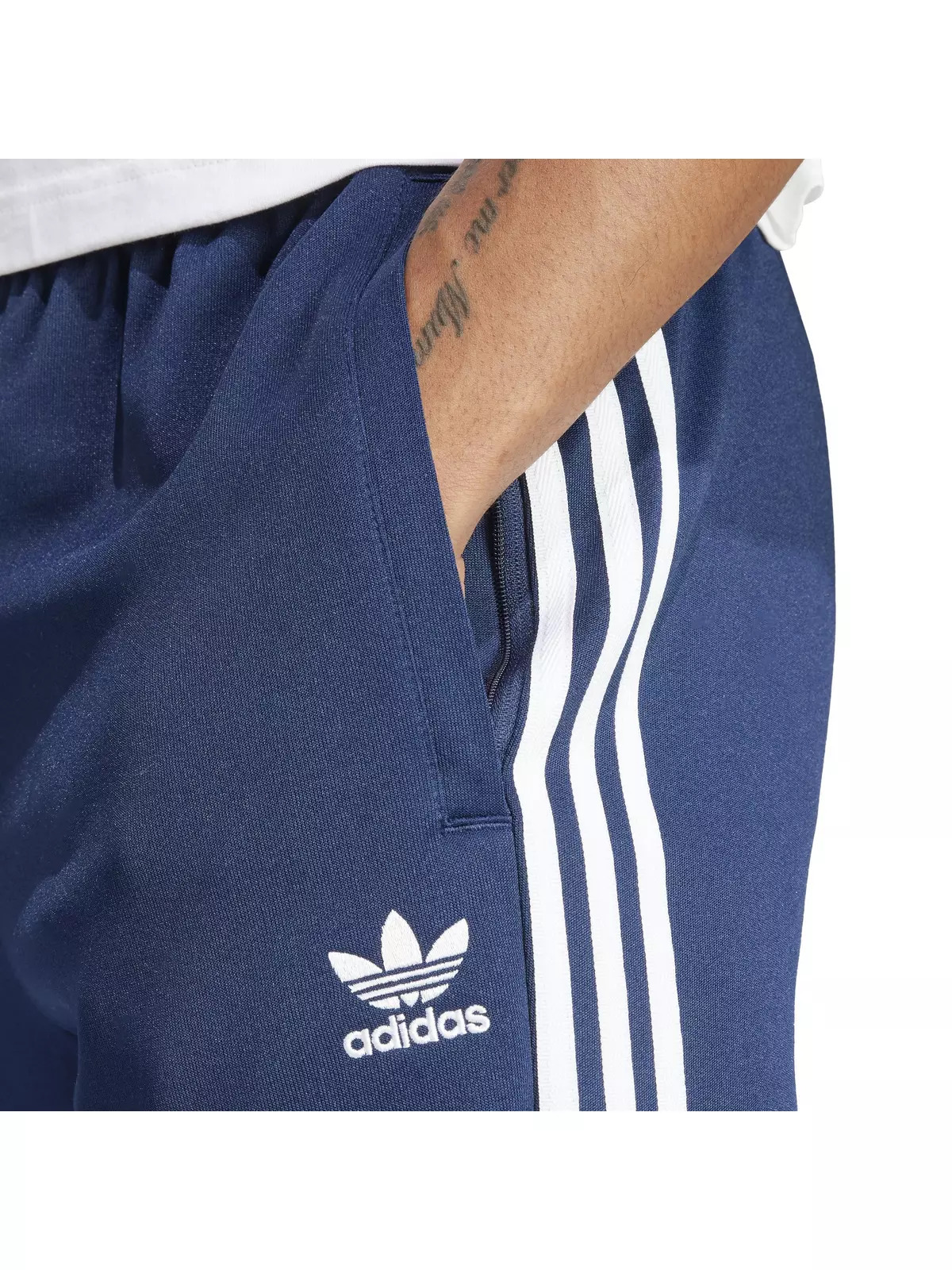 Originals Men's Adicolor Classics Superstar Lifestyle Track Pants -Blue - 4