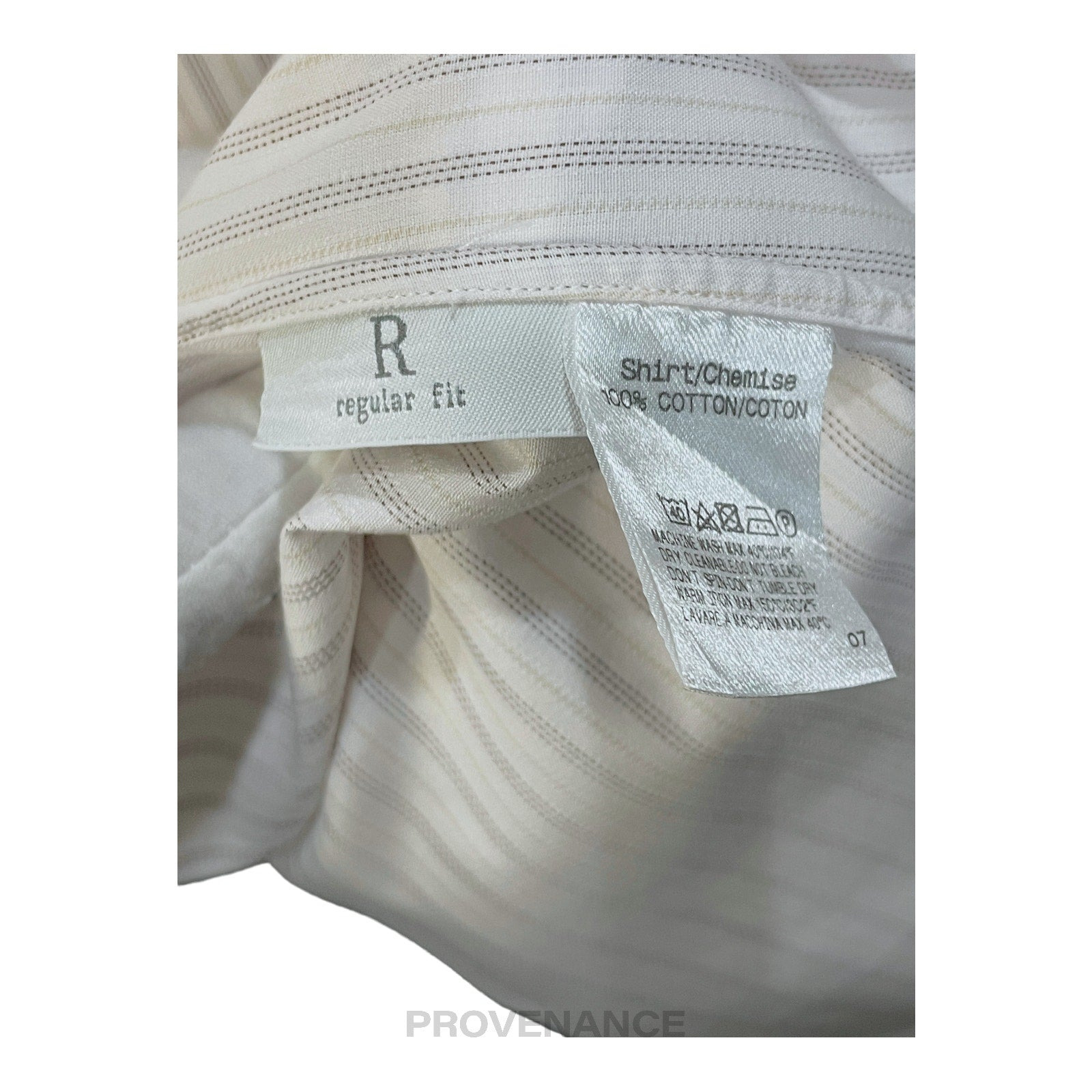 Ermenegildo Zegna Long Sleeve Shirt - Striped - 8