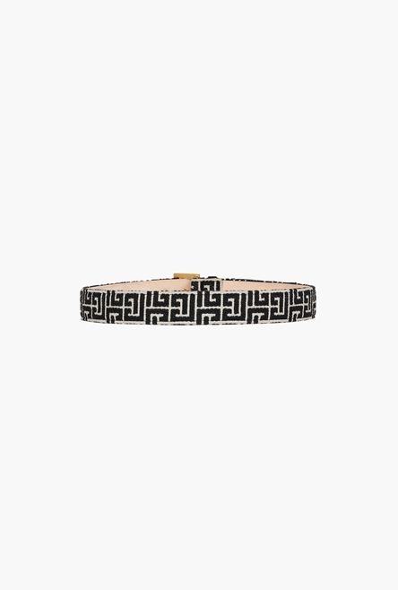 Bicolor jacquard B-Classic belt - 2