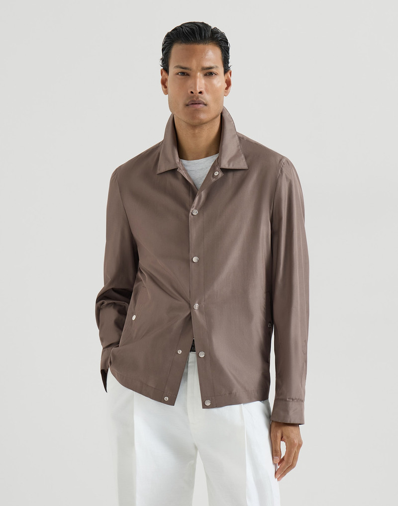 Bonded silk unlined outerwear jacket 2