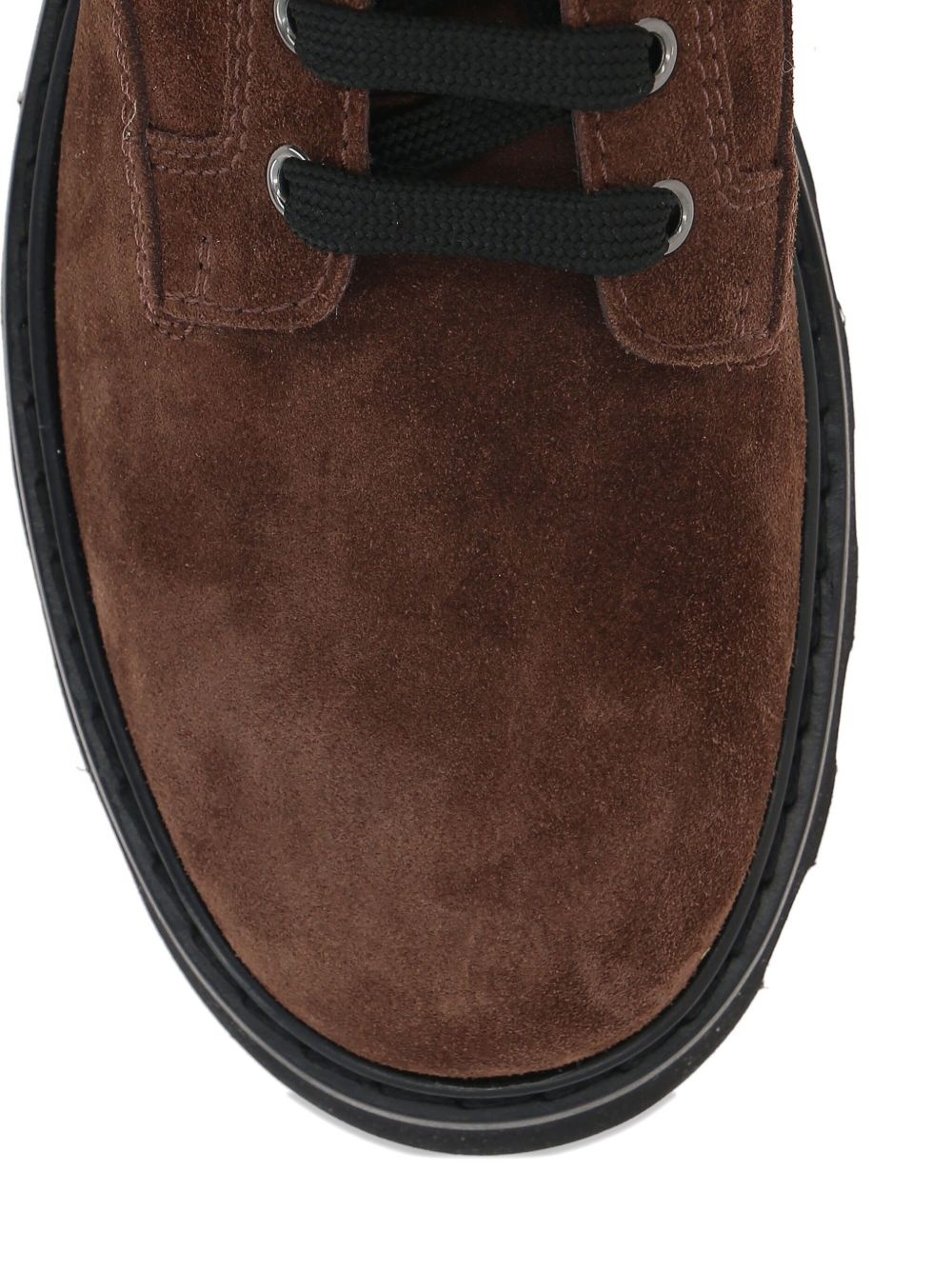 buckle-fastening lace-up boots - 4