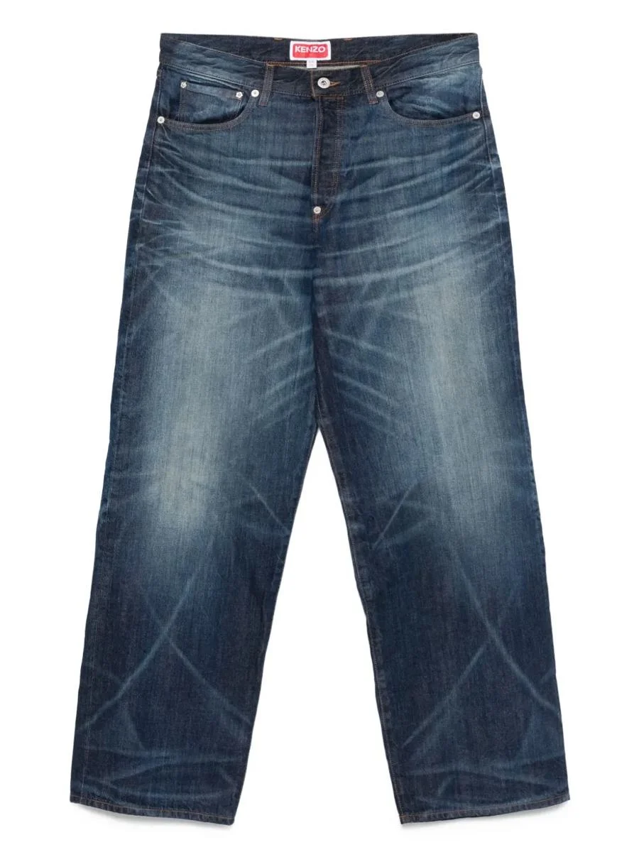 Kenzo Faded-Effect Jeans - 1