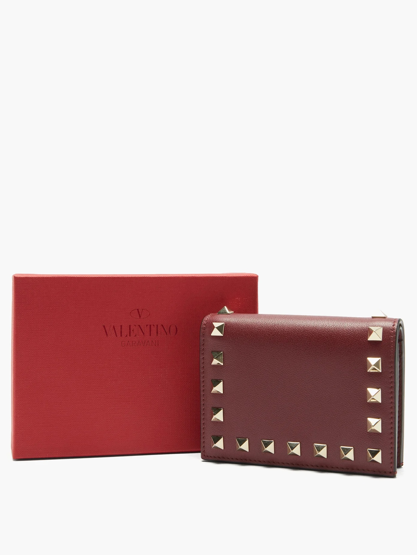 Rockstud leather wallet - 5