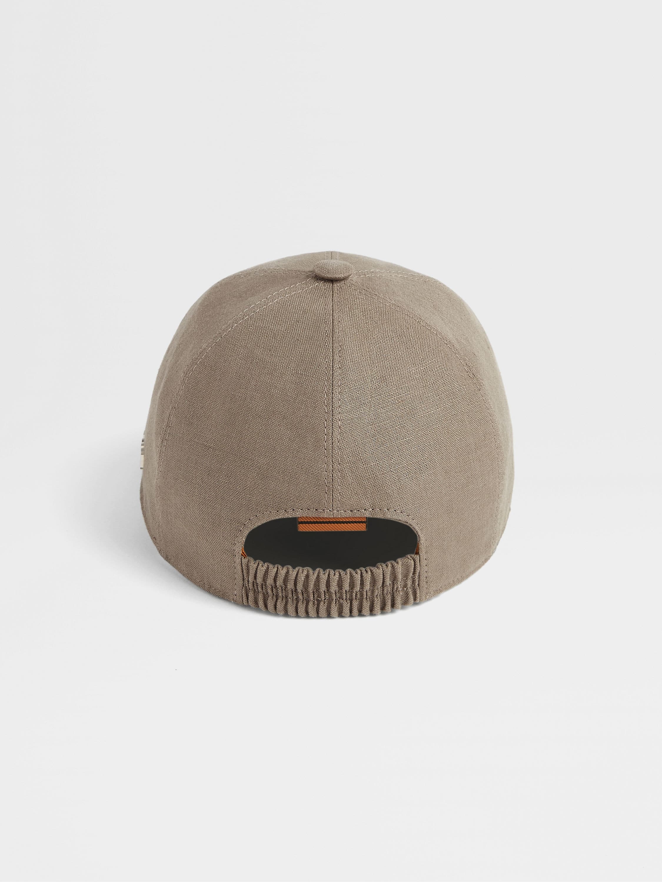 LIGHT BROWN OASI LINO BASEBALL CAP - 3