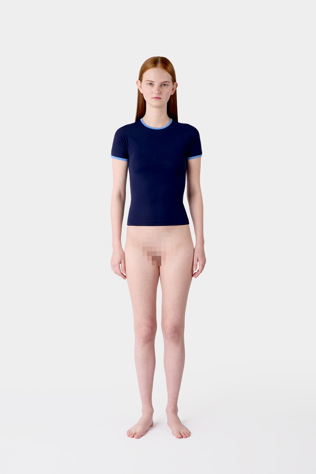 SUPER STRETCH T-SHIRT / dark blue - 6