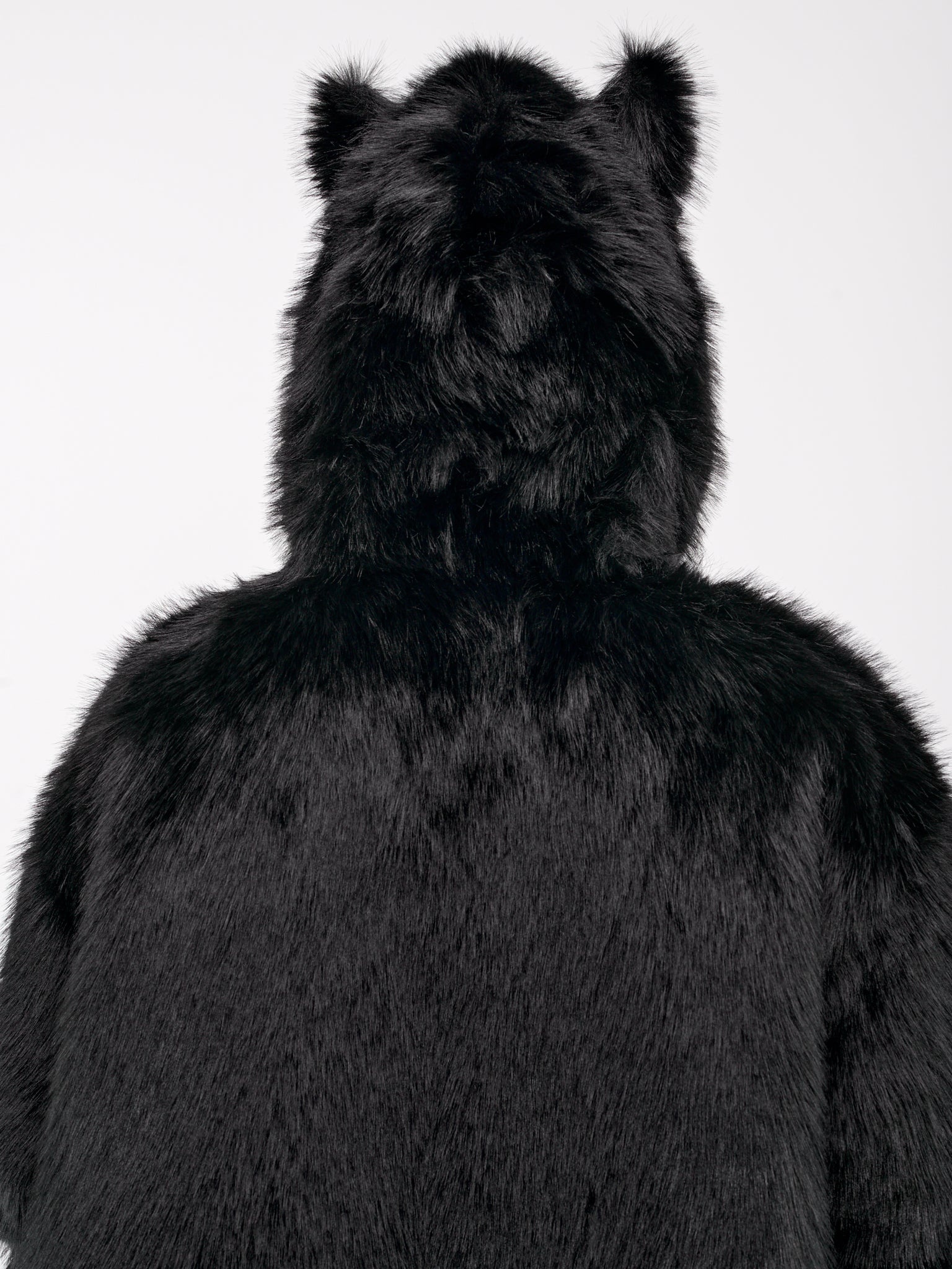 Faux Fur Hoodie - 4