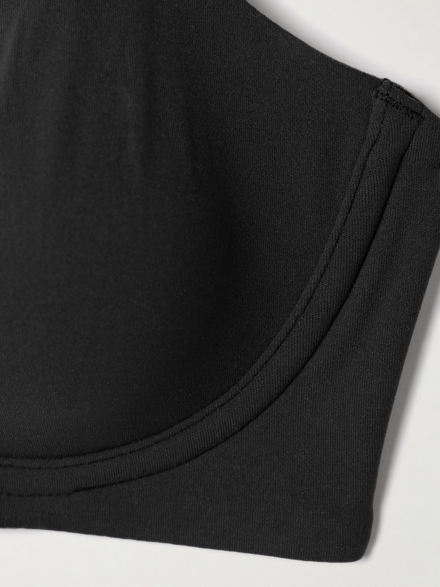 Fits Everybody Unlined Demi Bra - Onyx Black - 4