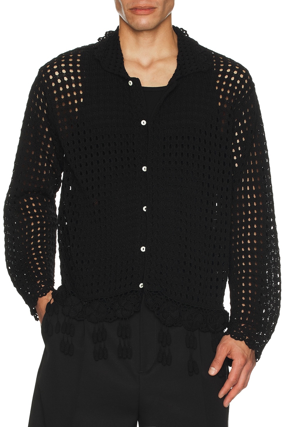 Blossom Crochet Shirt - 3