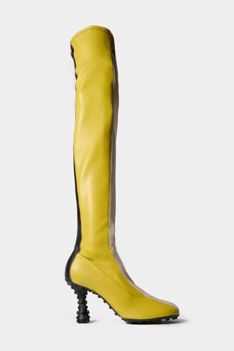1000CHIODI HIGH BOOTS / yellow 1