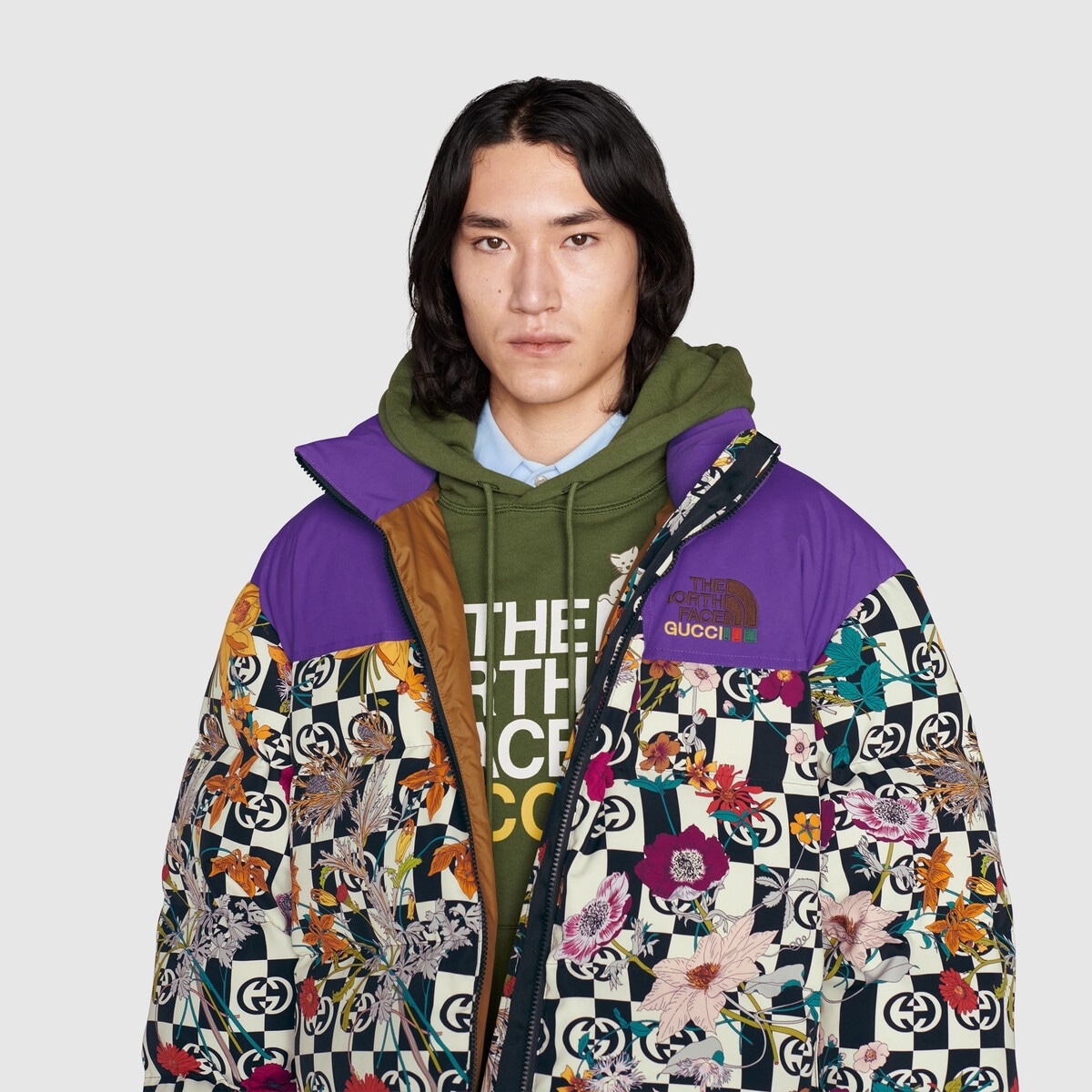 The North Face x Gucci floral down jacket - 6