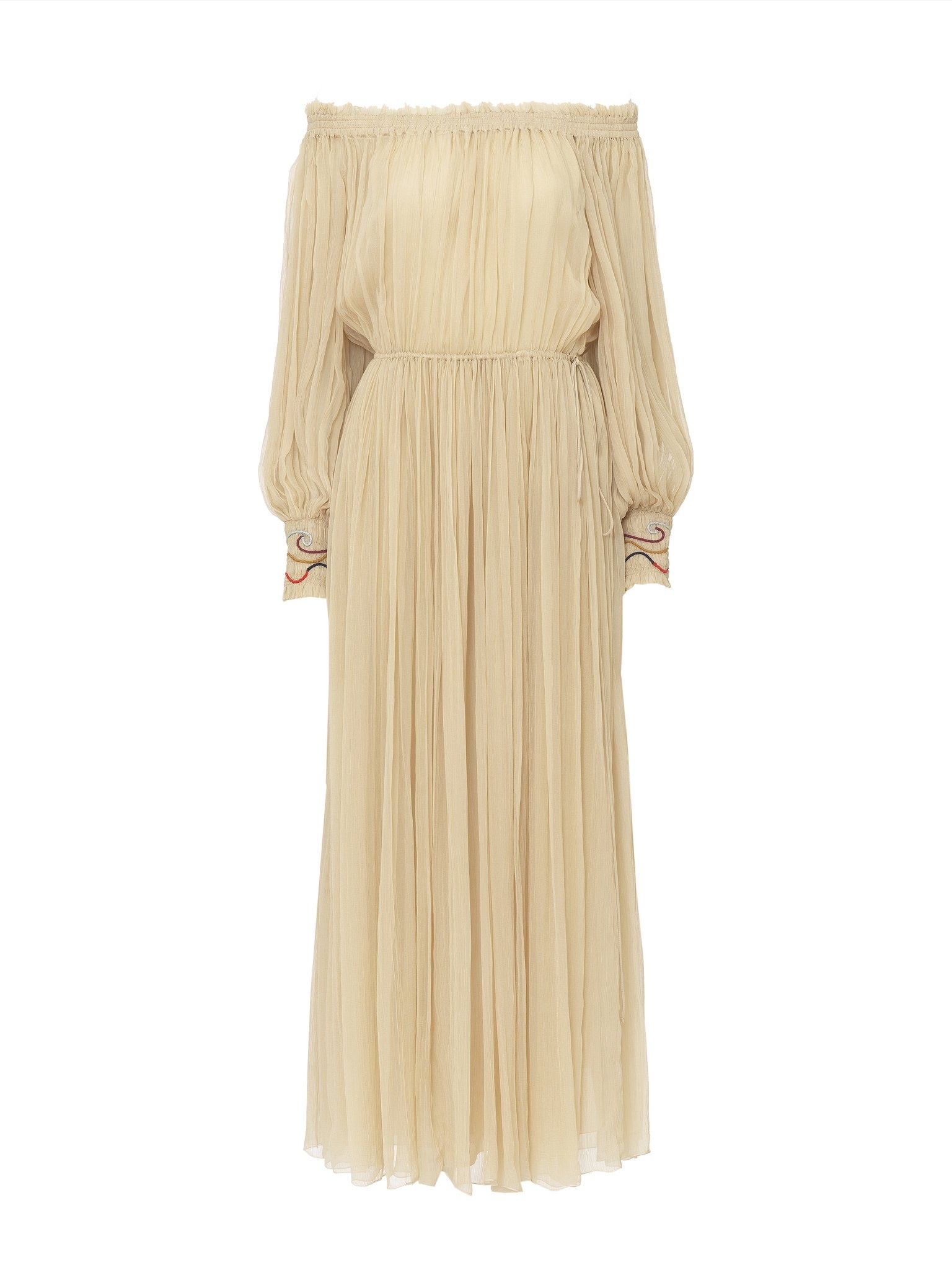 OFF-THE-SHOULDER MAXI DRESS - 1