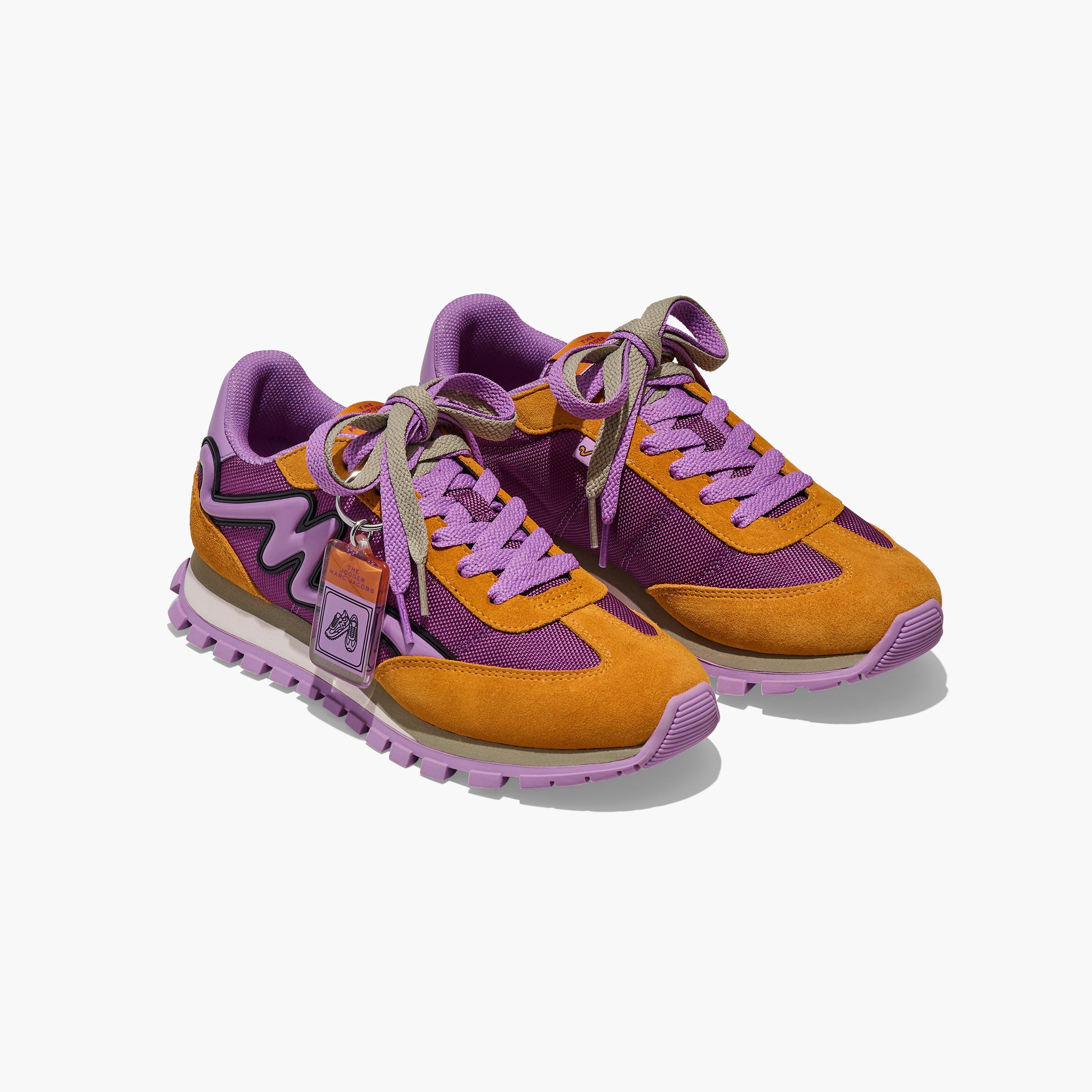 Marc Jacobs Purple & Orange 'The Jogger' Sneakers