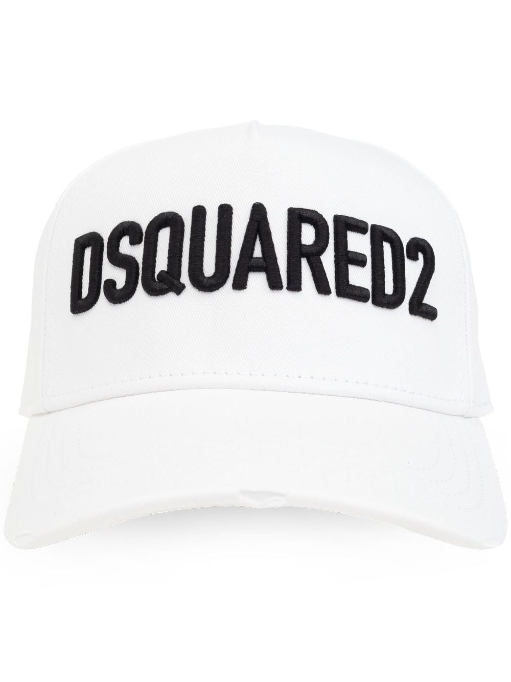 logo-embroidered trucker cap - 1