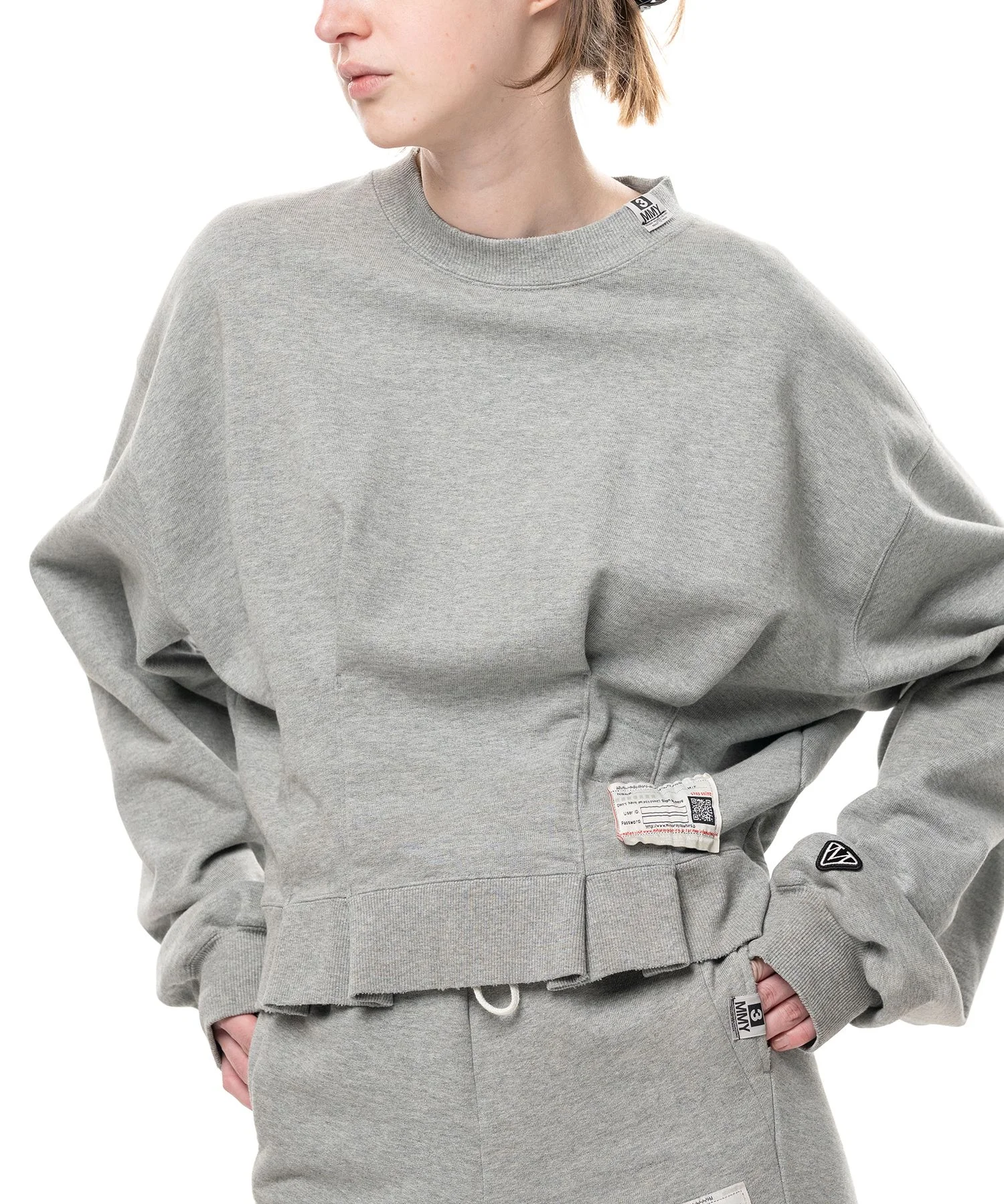 Waist Tucked Sweatshirt - 1