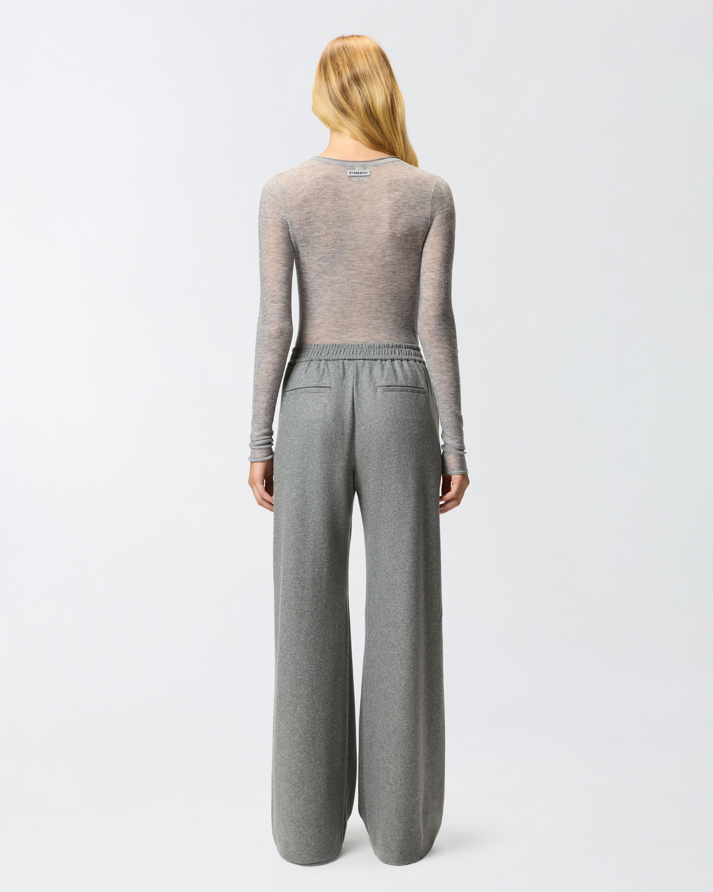 CREW-NECK SWEATER WITH SEQUINS - 4