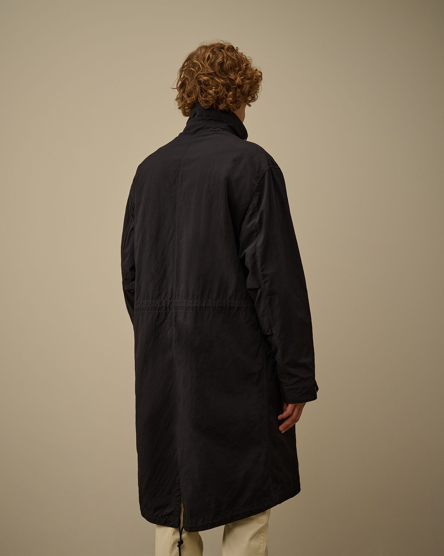 Twill Fishtail Padded Coat - 4