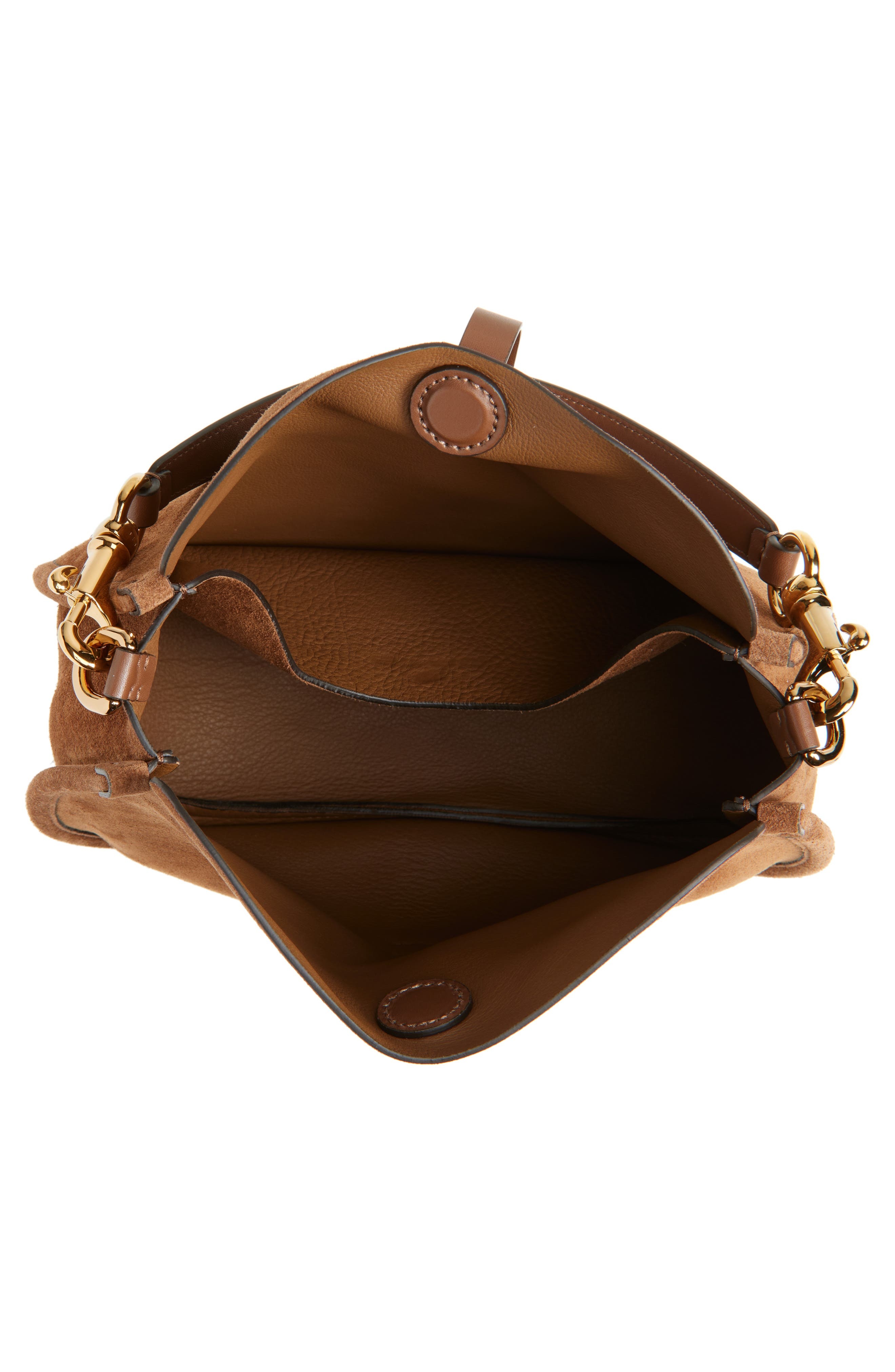 Etro Belted Suede Hobo Bag in Sand at Nordstrom - 5