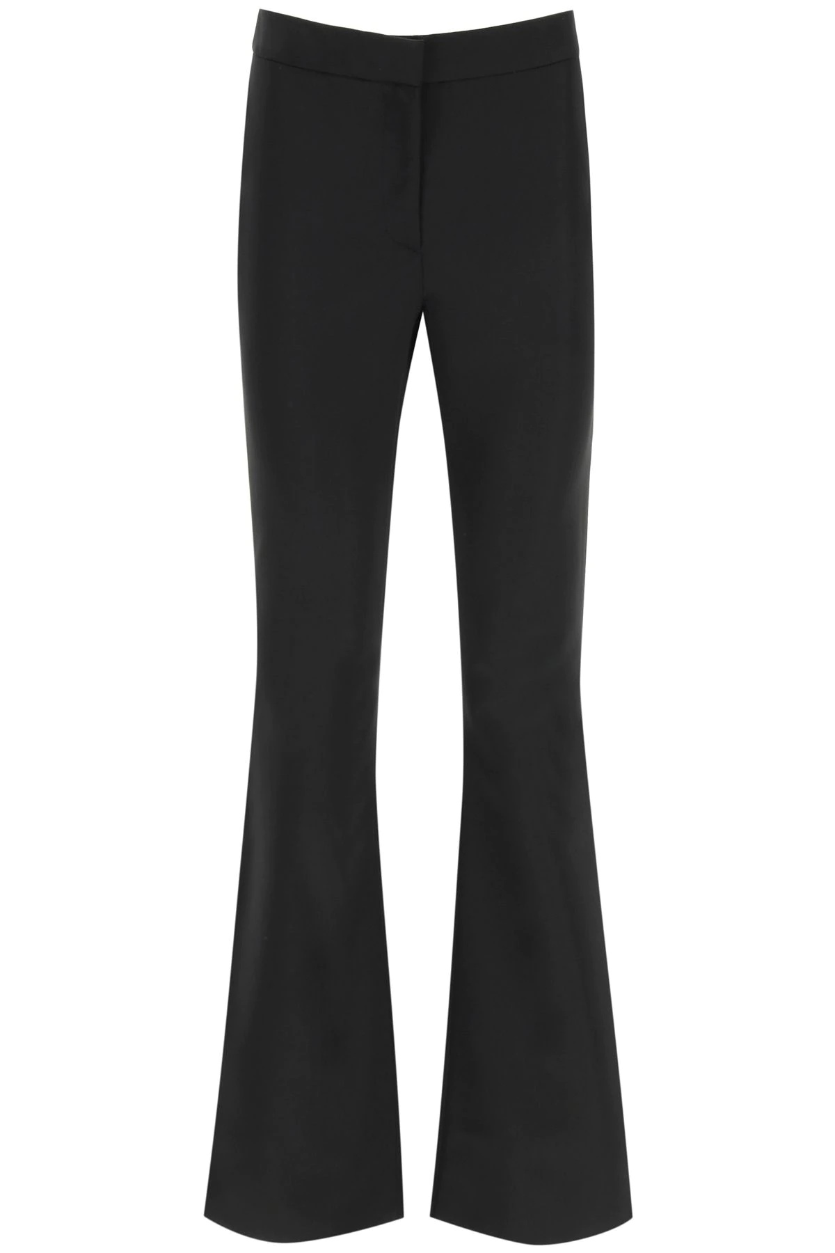 FLARED SATIN TROUSERS - 1